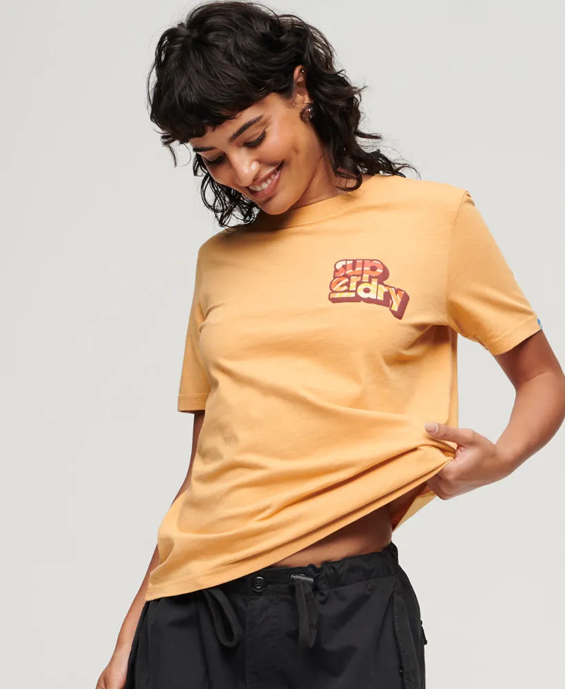 70S Classic Logo T-Shirt - Draft Beige