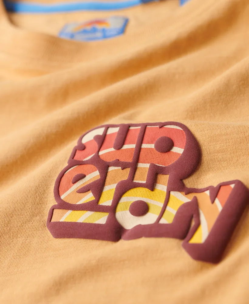 70S Classic Logo T-Shirt - Draft Beige