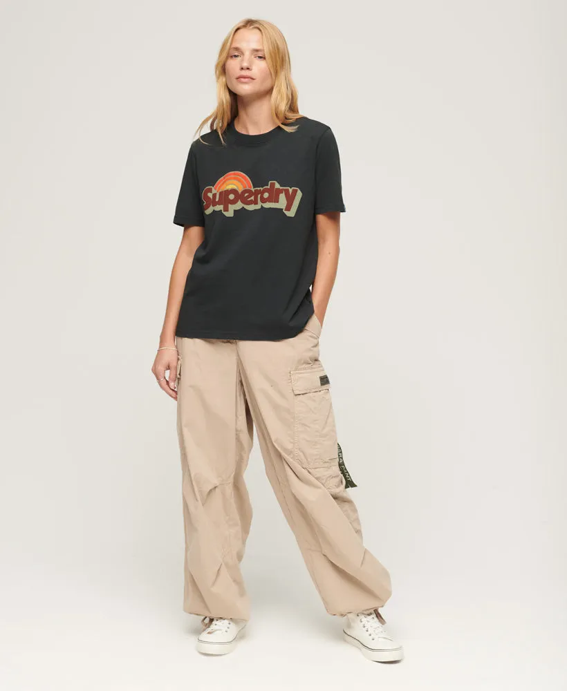 70S Classic Logo T-Shirt - Eclipse Navy