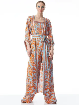 Alice   Olivia Domino Maxi Kimono