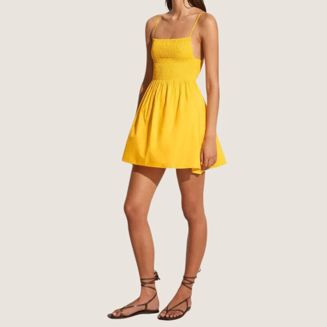 Amie Mini Dress (Citrus)