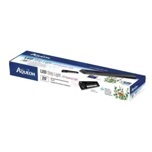 Aqueon LED Strip Light Fixture Black