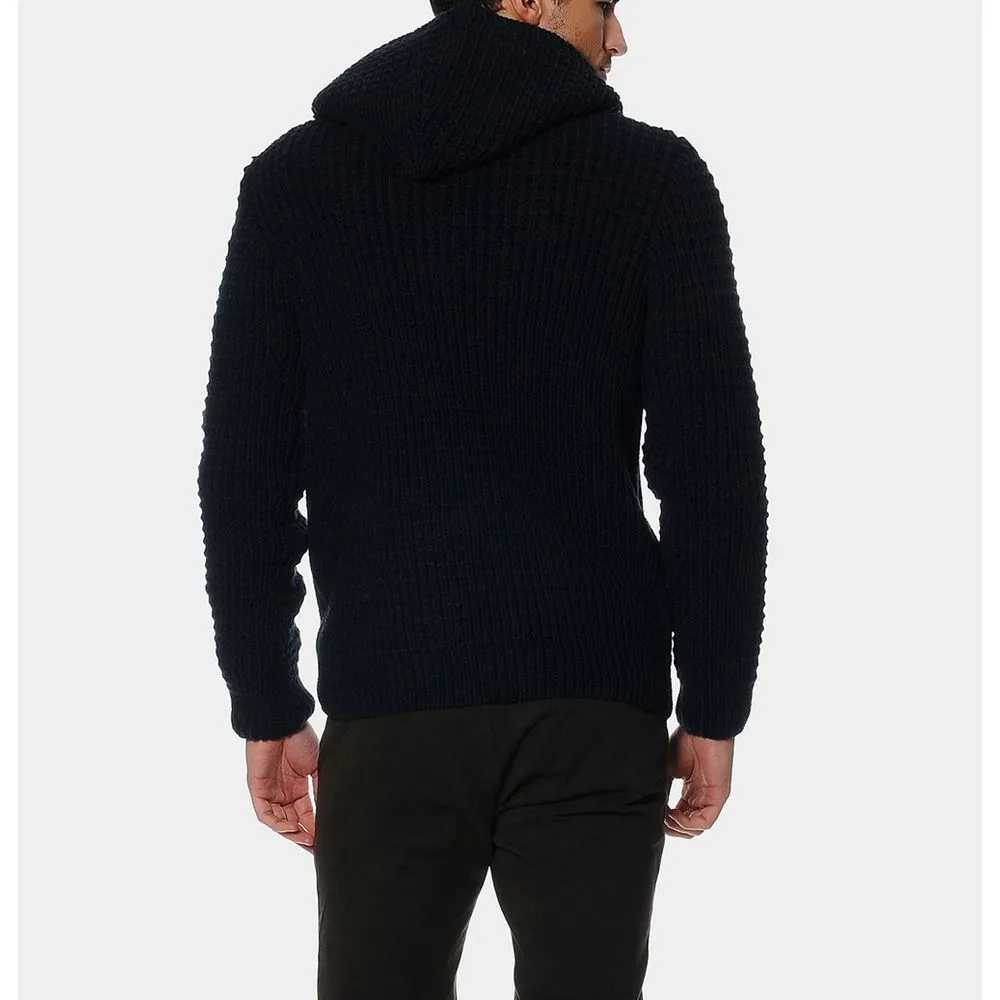 Armata Di Mare Blue Acrylic Men Sweater