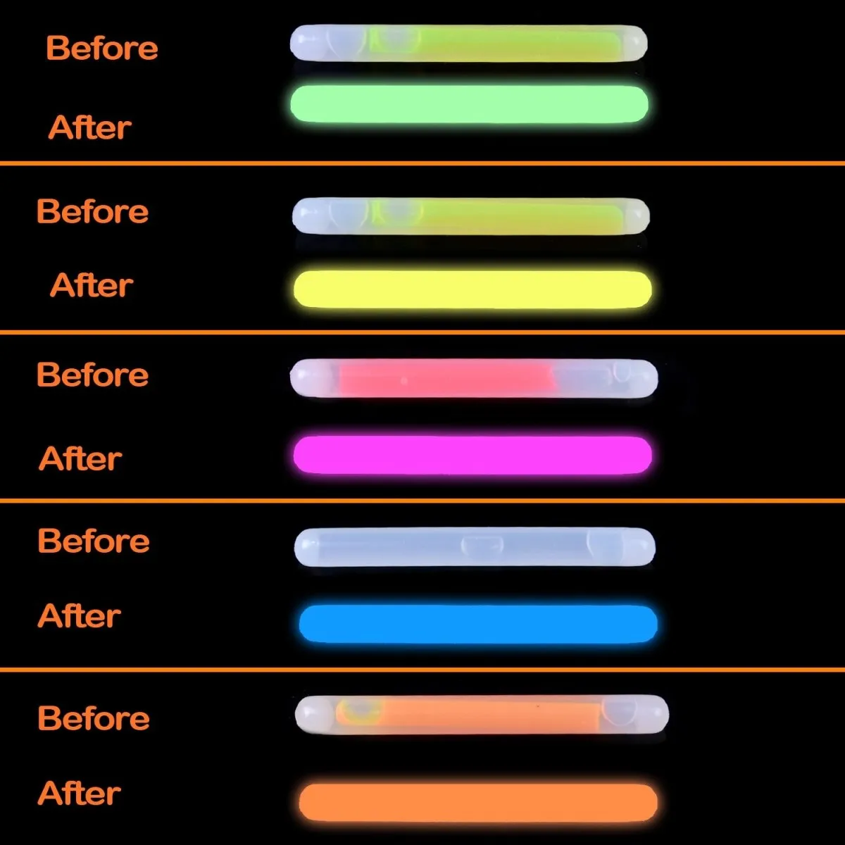 Assorted Glow Stick Party Favors-Wholesale