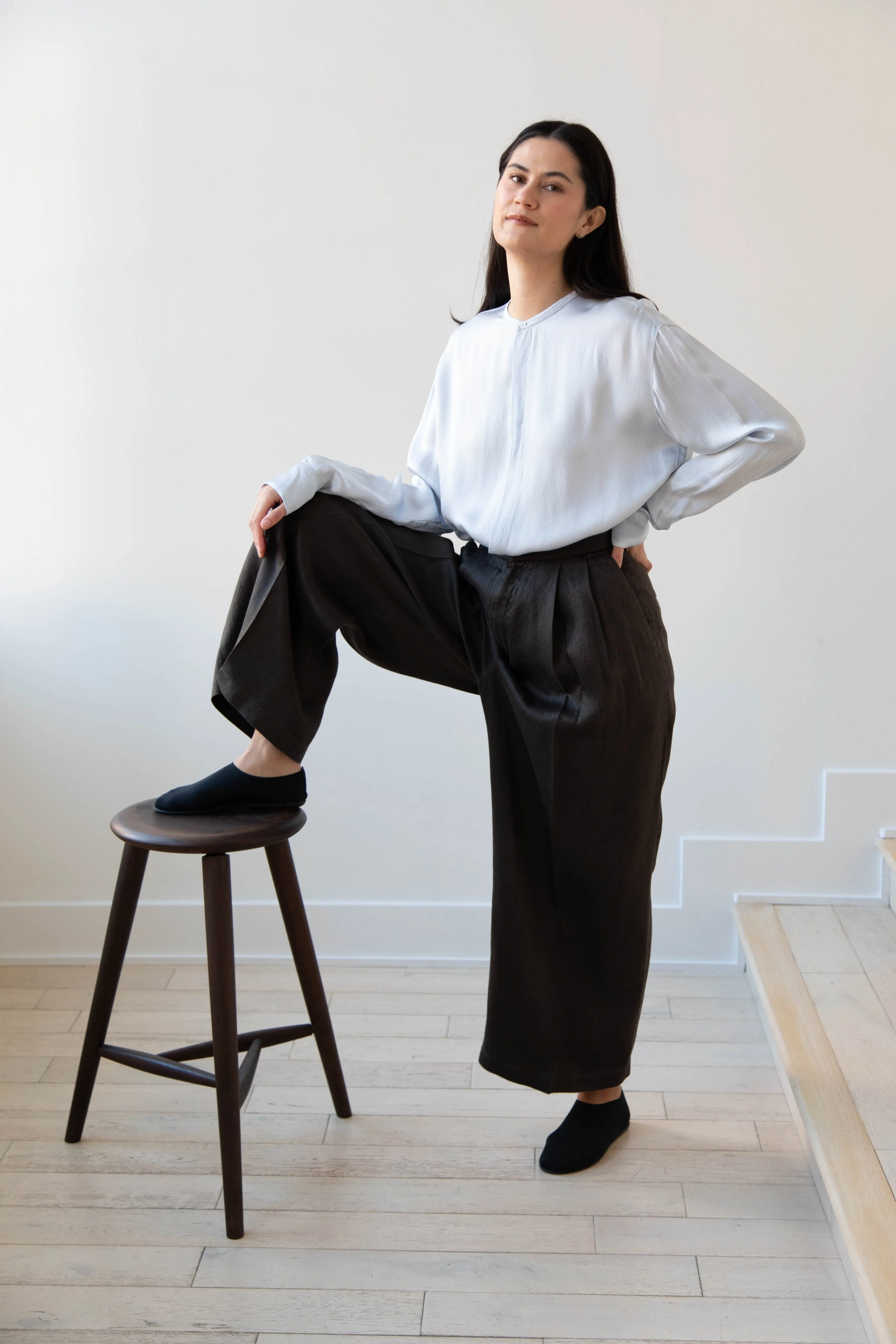 Barena Venezia | Molli Ondina Blouse in Cielo Blue