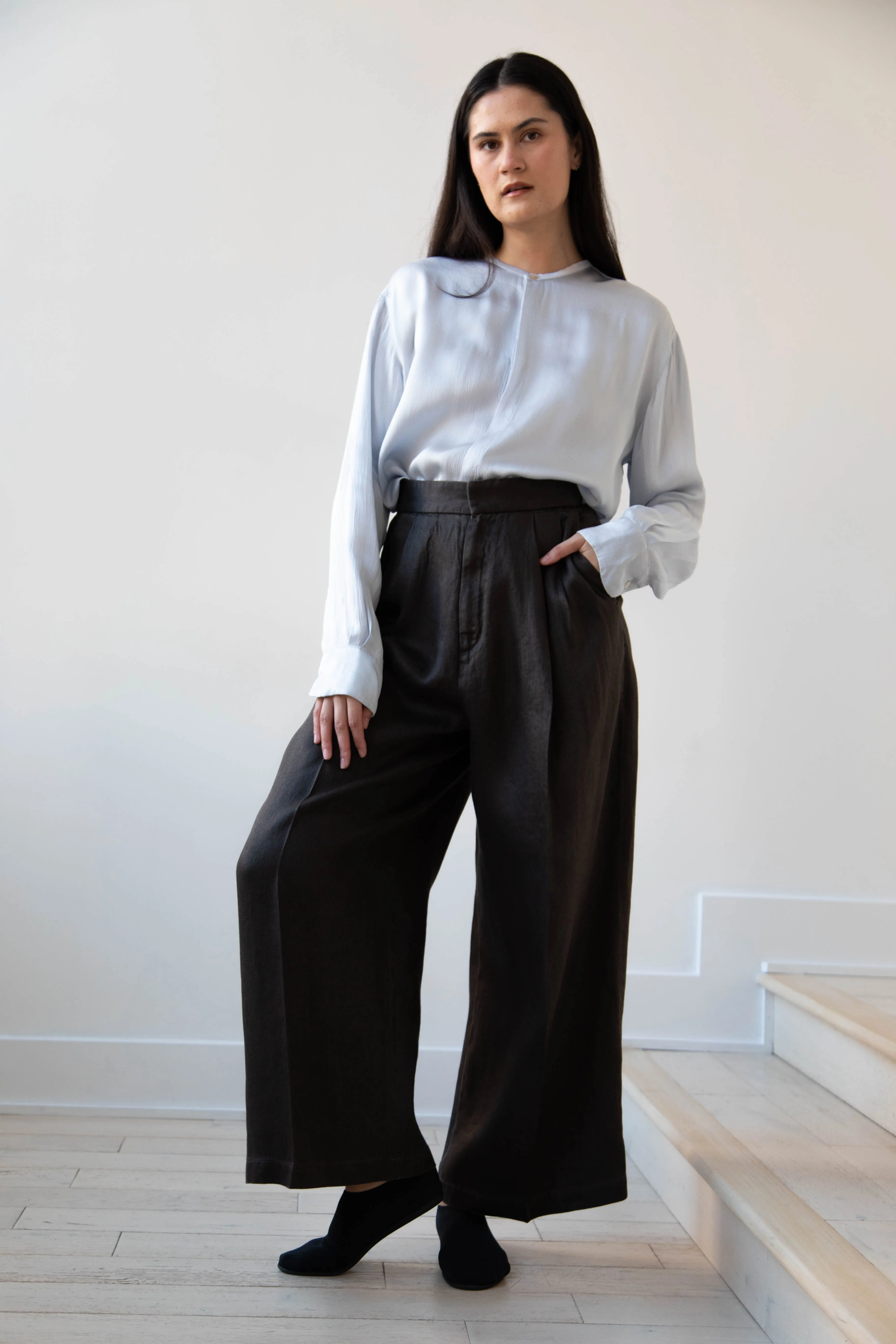 Barena Venezia | Molli Ondina Blouse in Cielo Blue