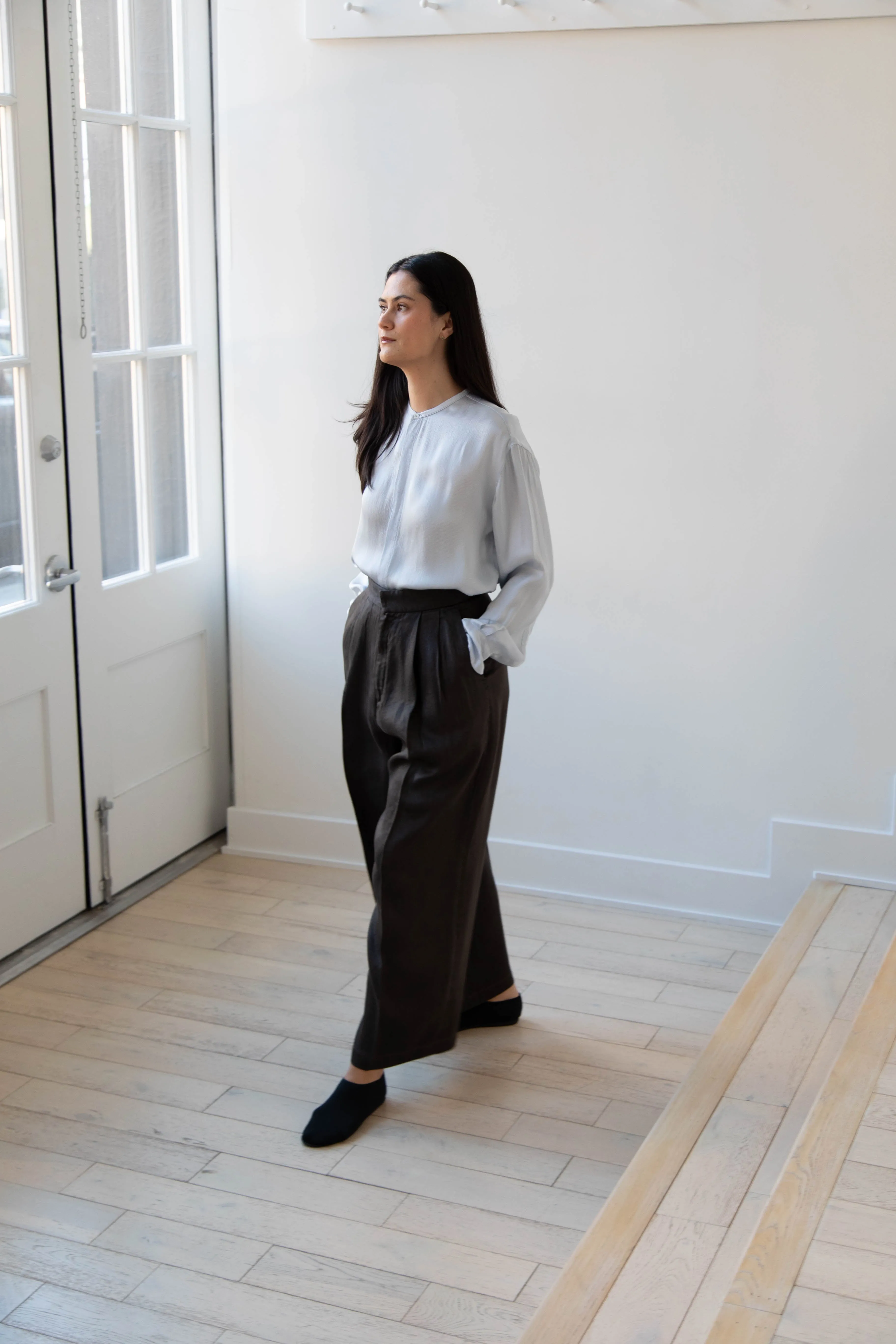 Barena Venezia | Molli Ondina Blouse in Cielo Blue