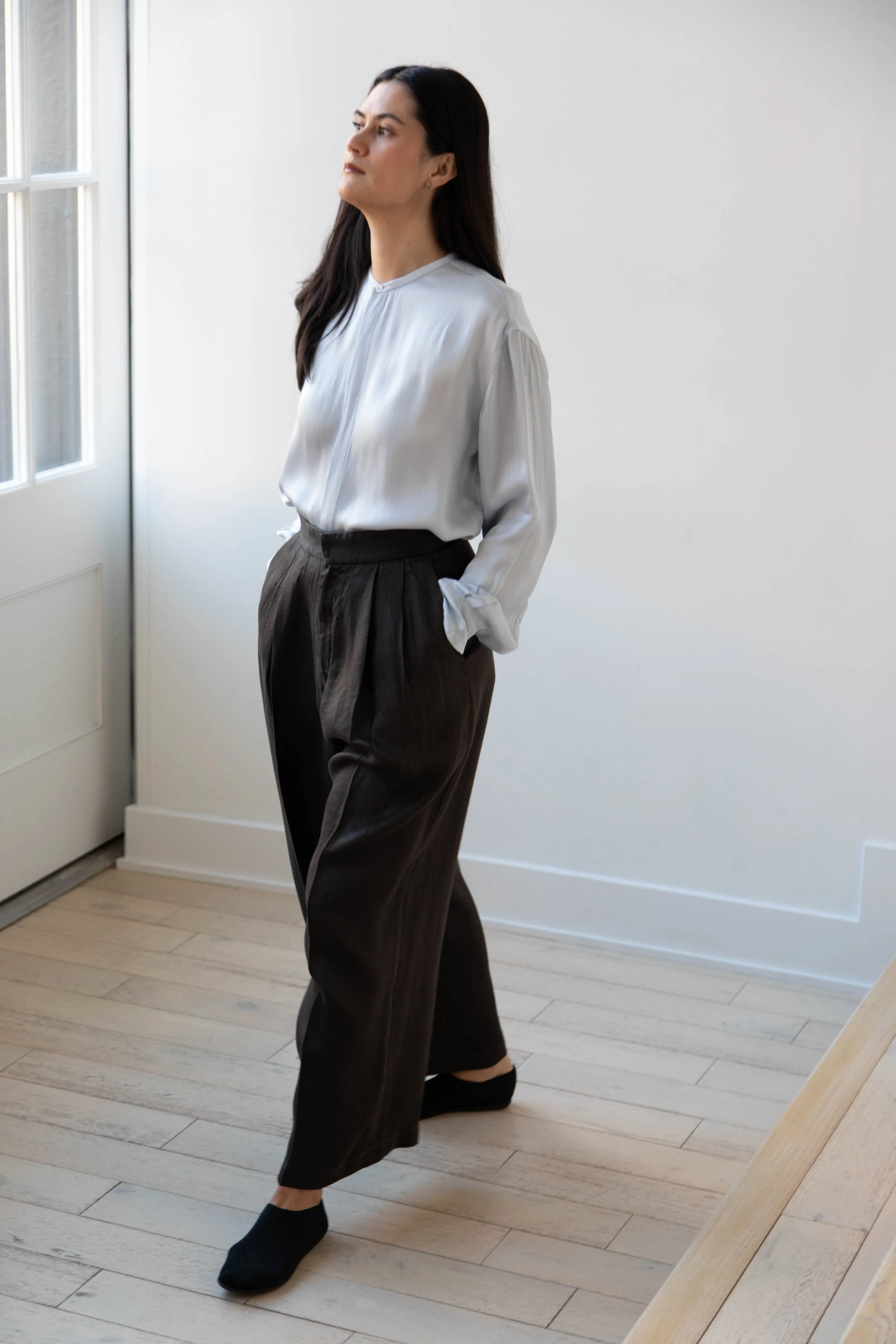 Barena Venezia | Molli Ondina Blouse in Cielo Blue
