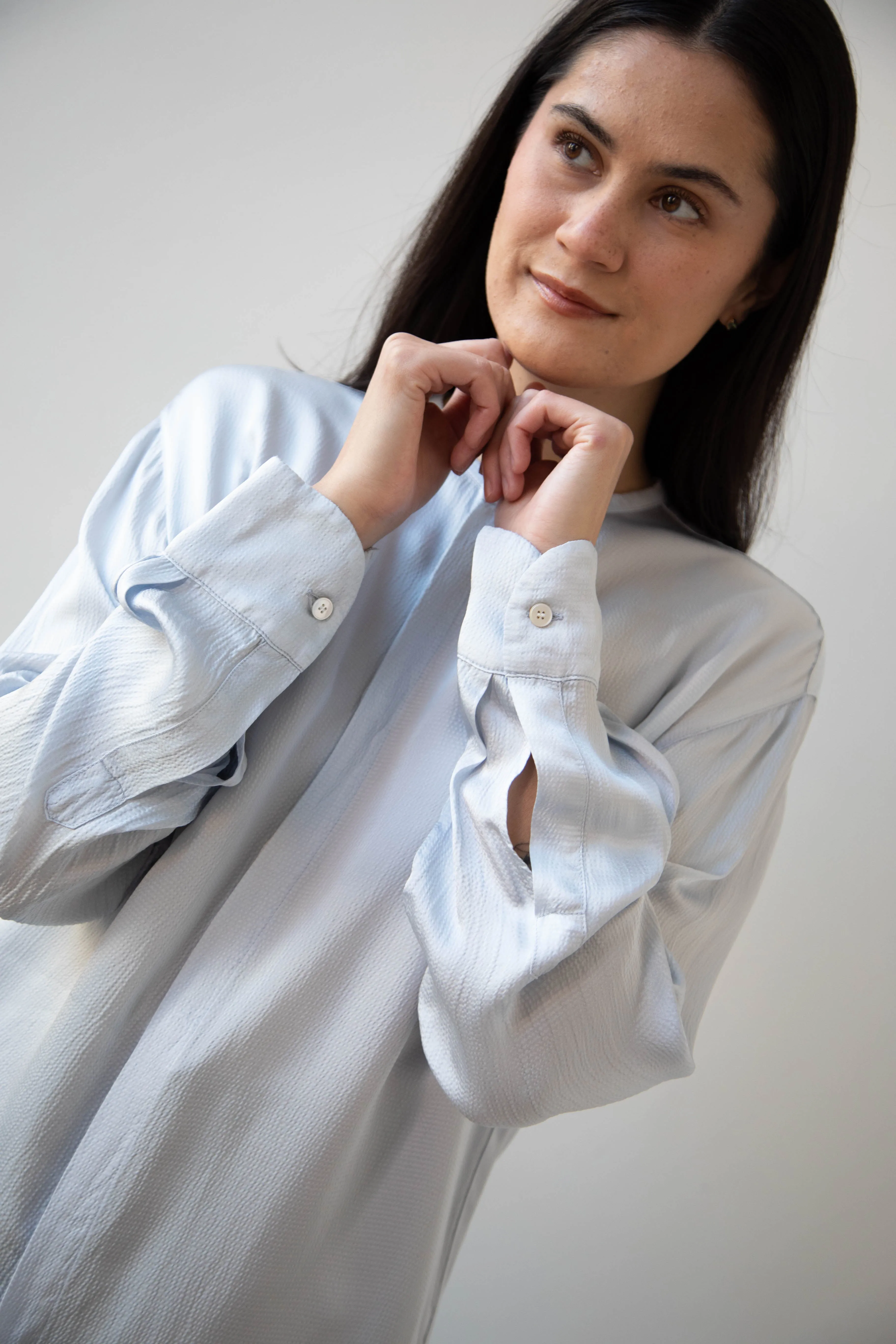 Barena Venezia | Molli Ondina Blouse in Cielo Blue