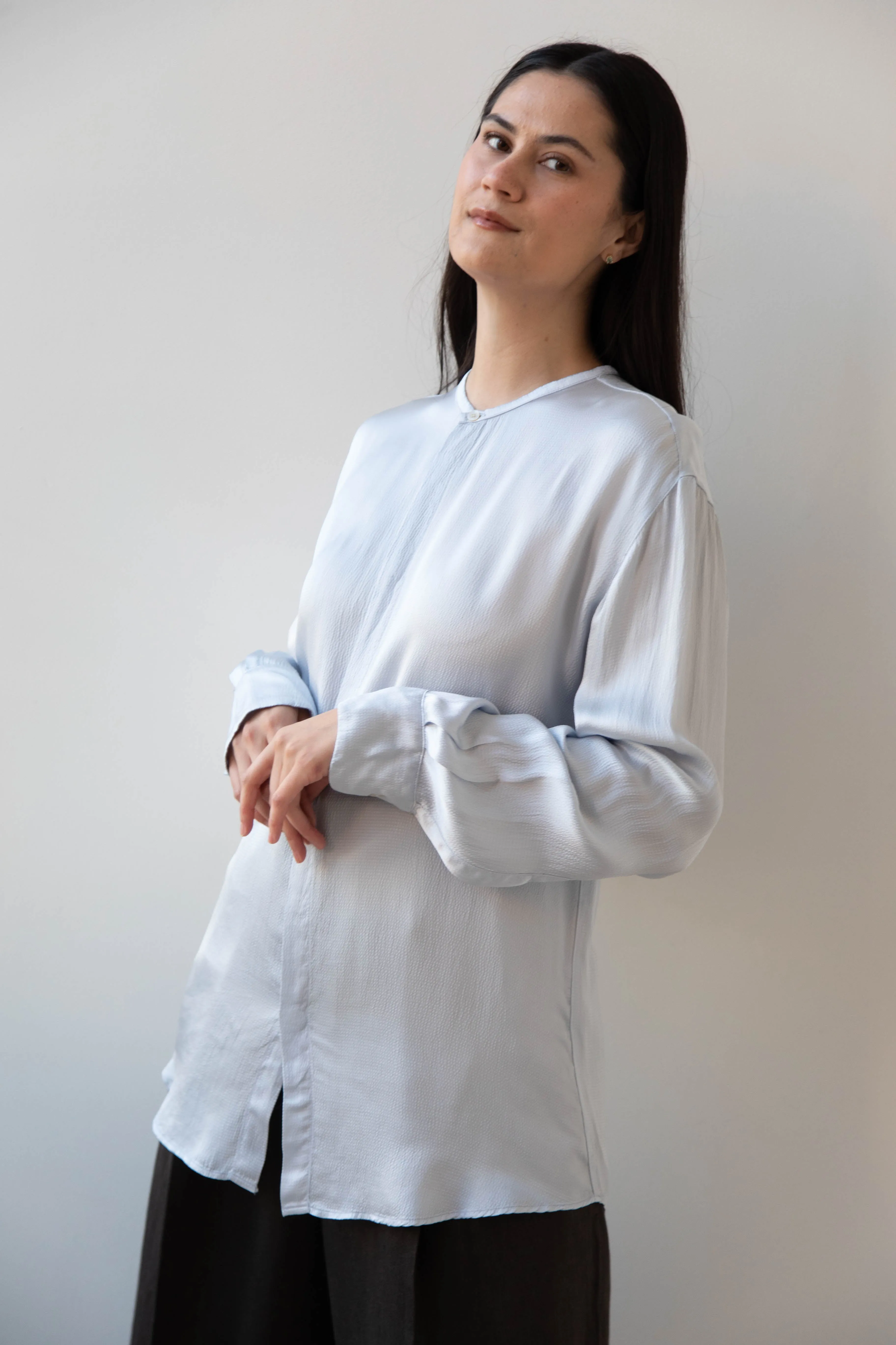 Barena Venezia | Molli Ondina Blouse in Cielo Blue