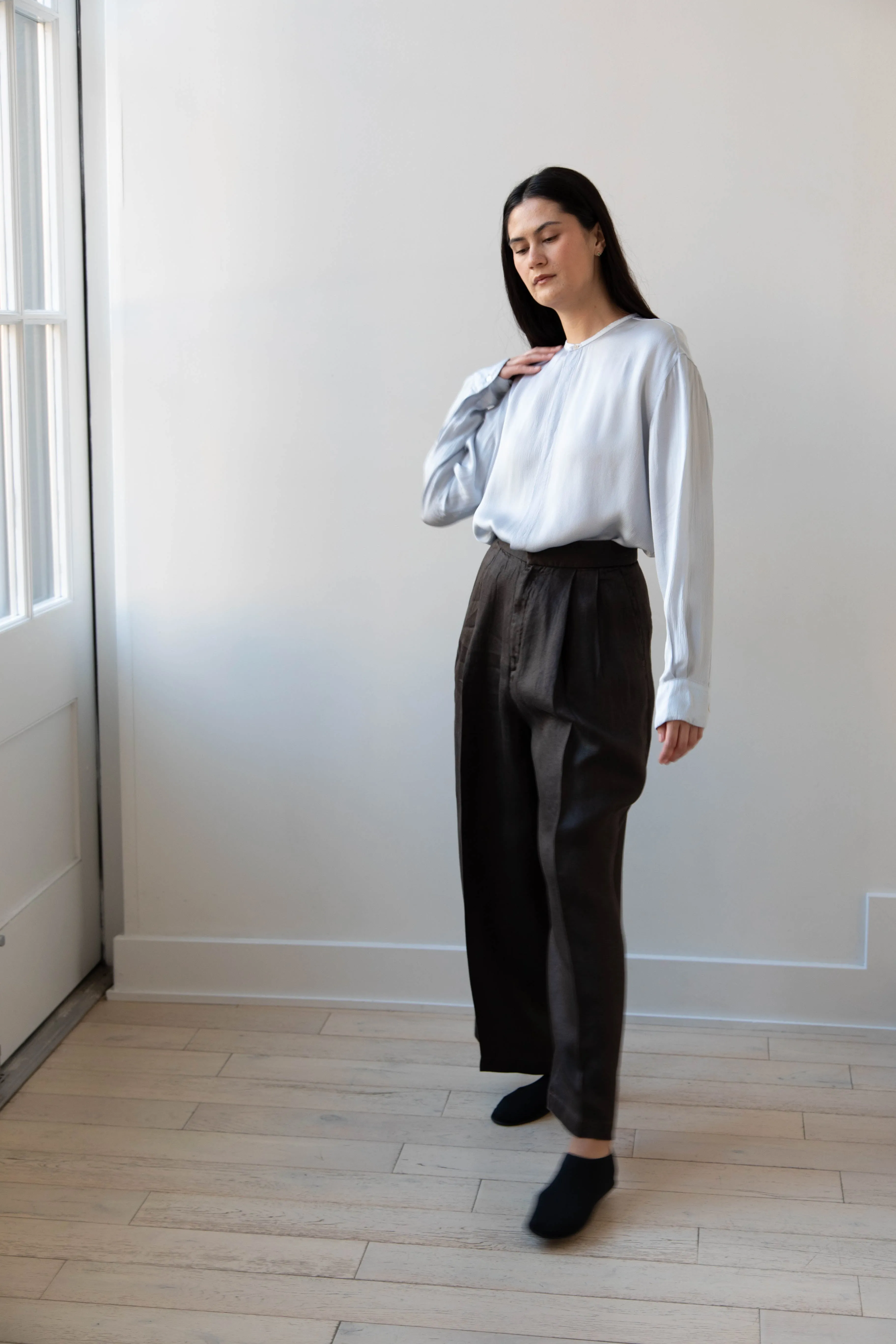 Barena Venezia | Molli Ondina Blouse in Cielo Blue