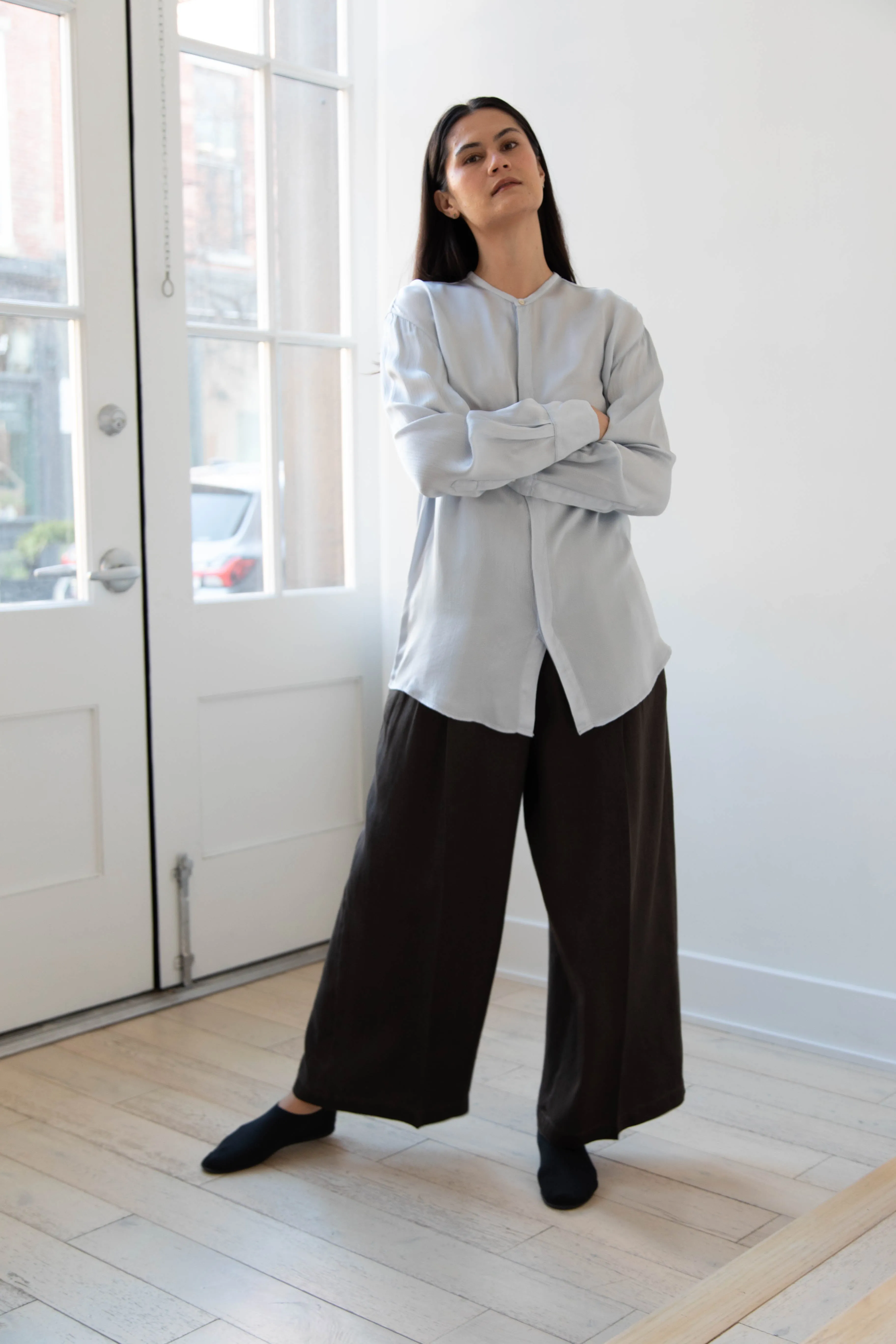 Barena Venezia | Molli Ondina Blouse in Cielo Blue