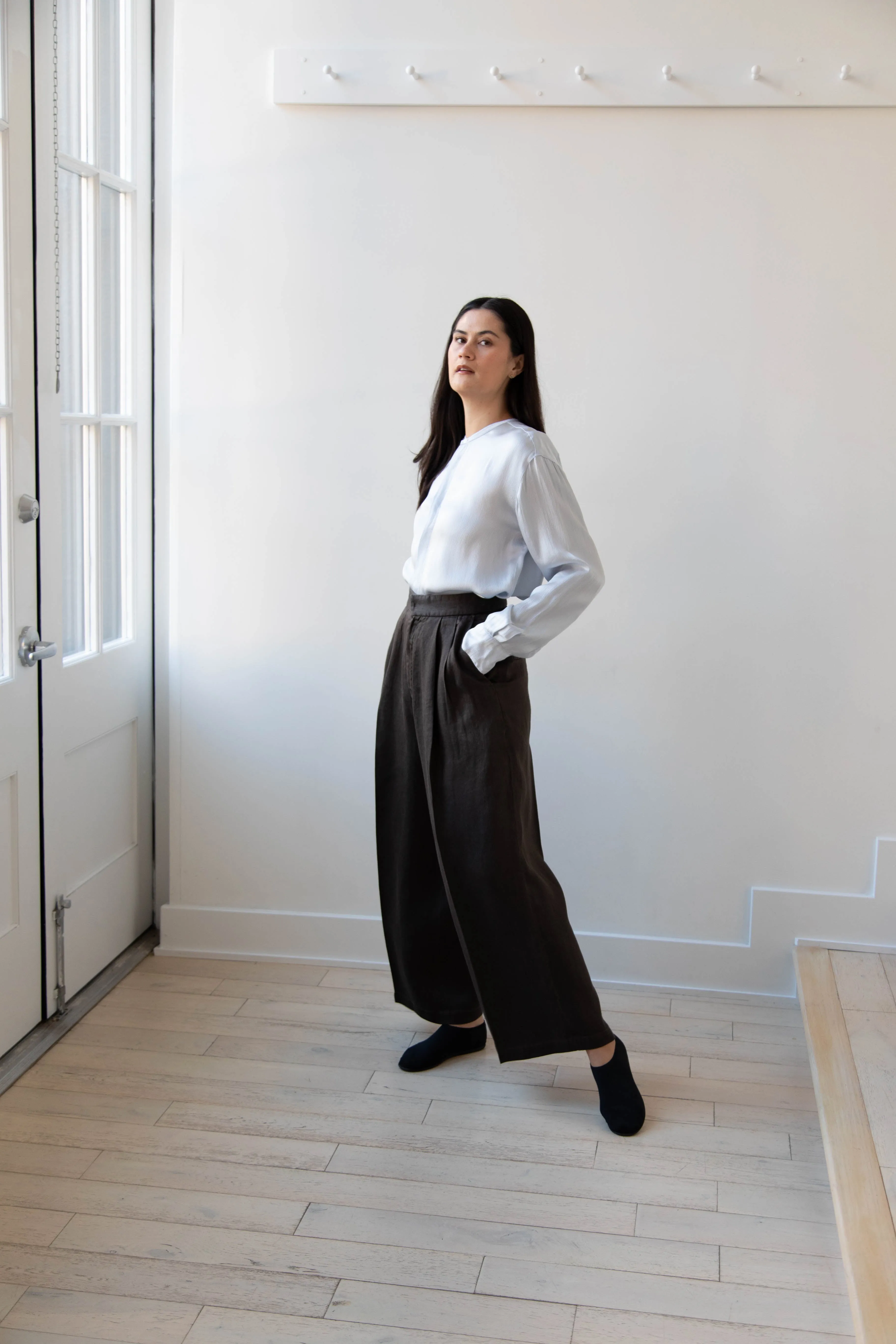 Barena Venezia | Molli Ondina Blouse in Cielo Blue