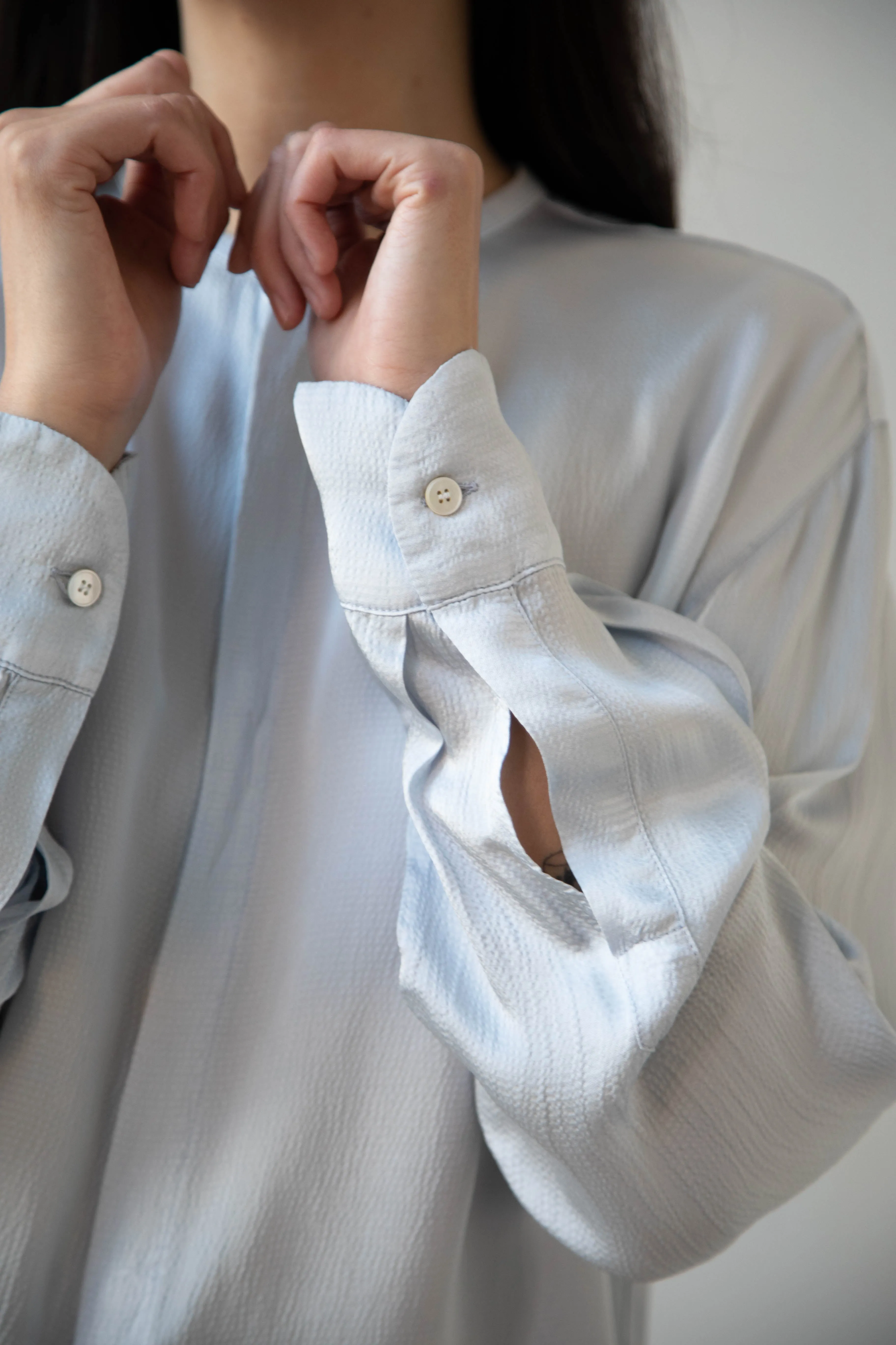 Barena Venezia | Molli Ondina Blouse in Cielo Blue