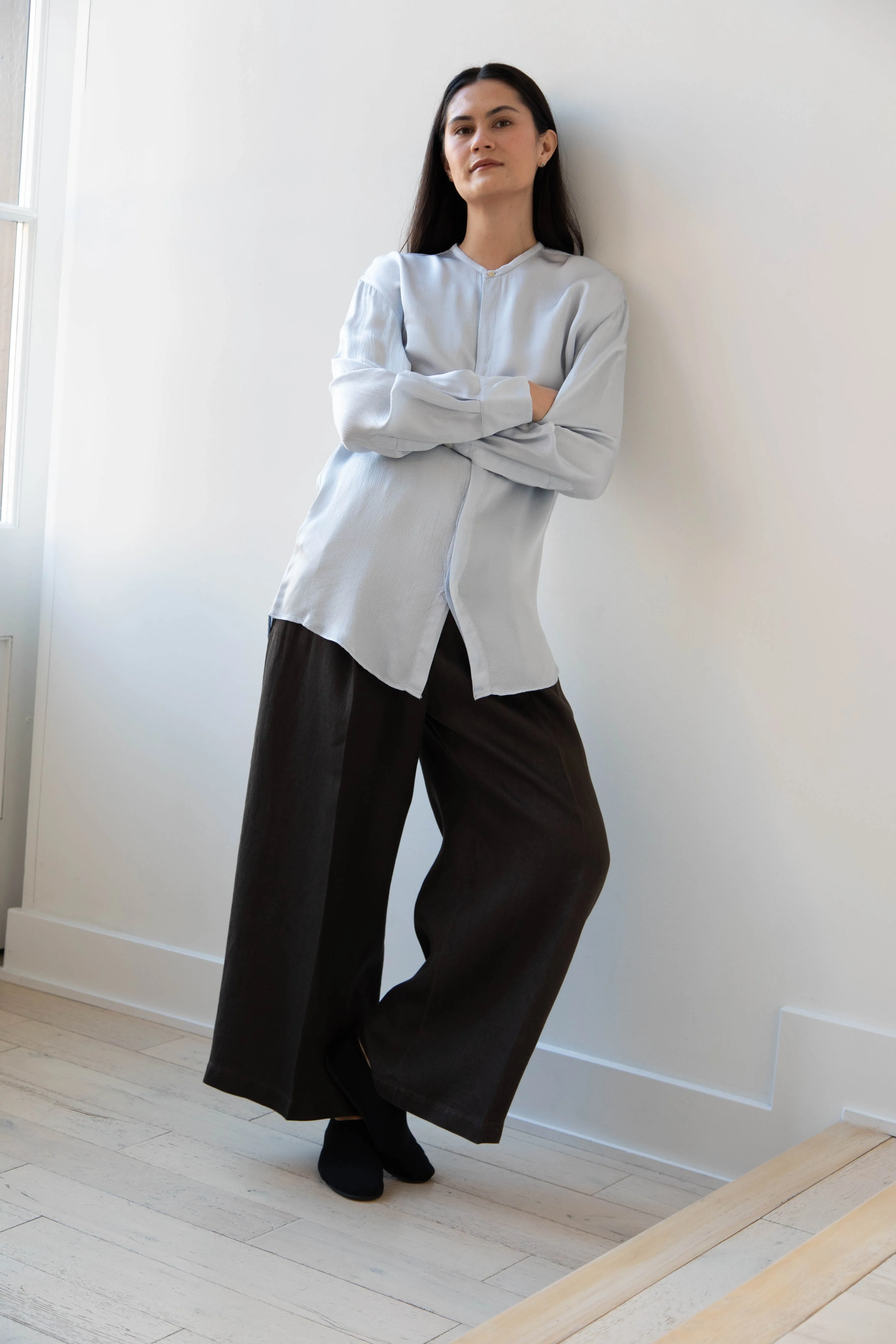 Barena Venezia | Molli Ondina Blouse in Cielo Blue