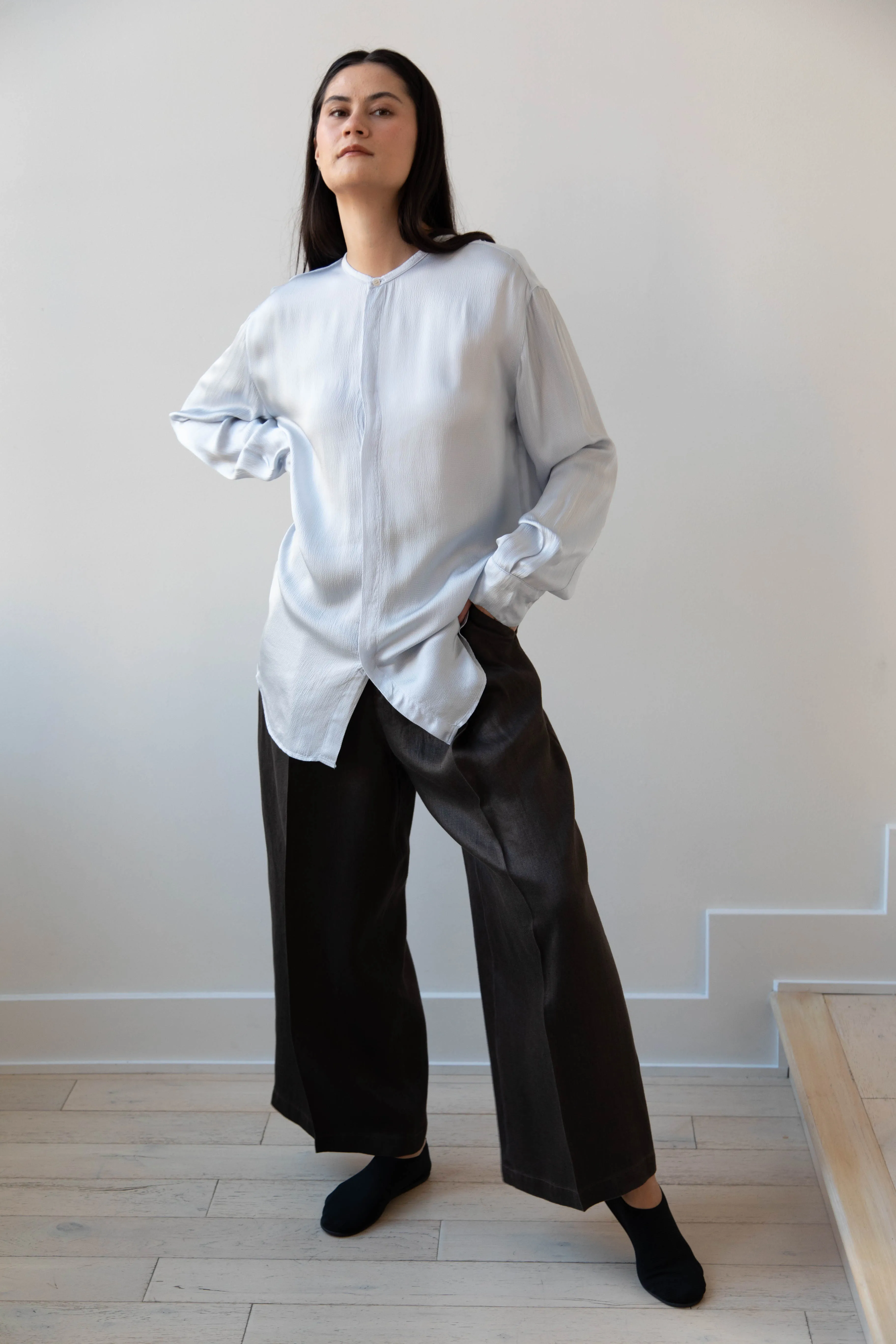 Barena Venezia | Molli Ondina Blouse in Cielo Blue
