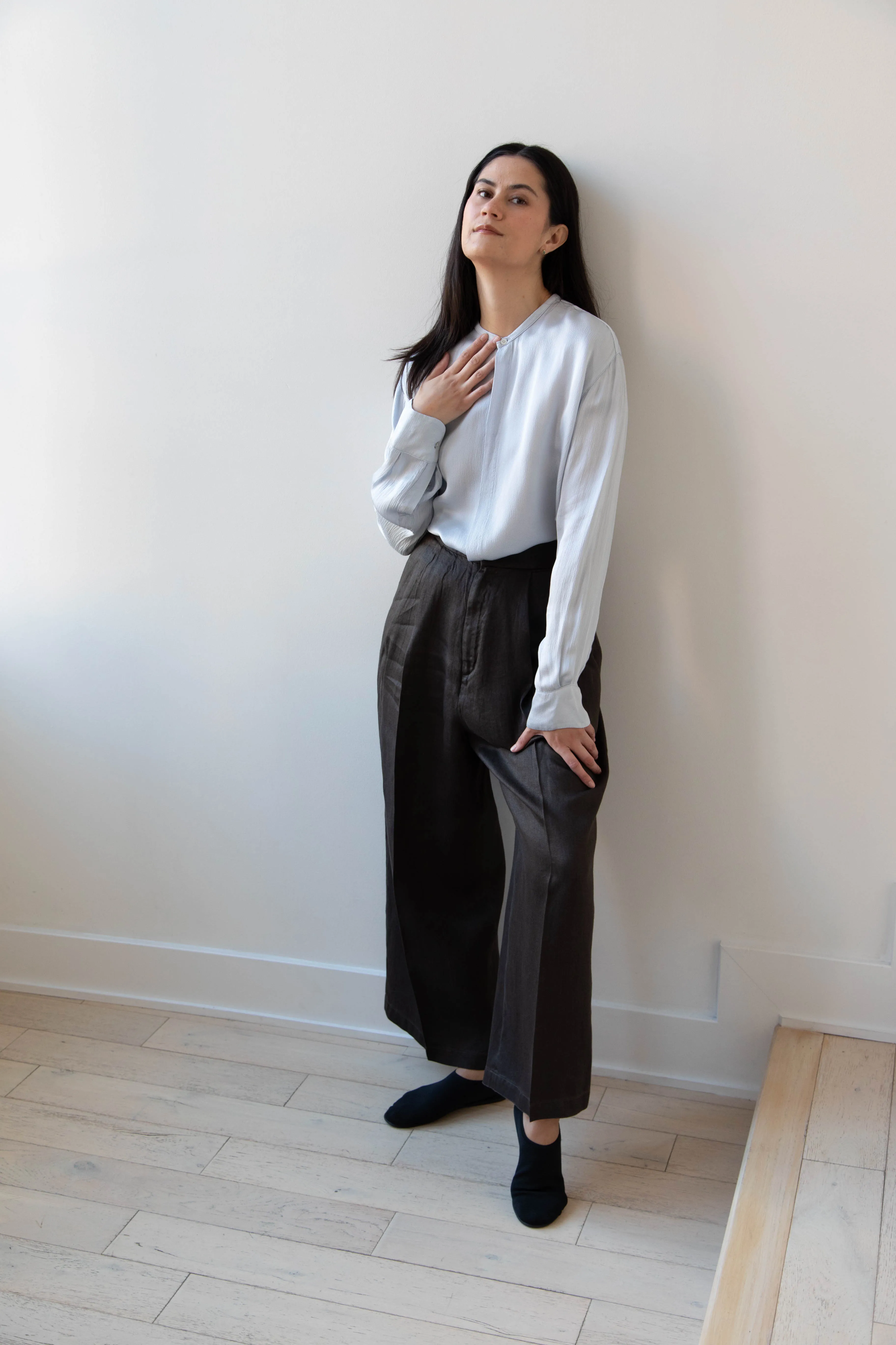 Barena Venezia | Molli Ondina Blouse in Cielo Blue