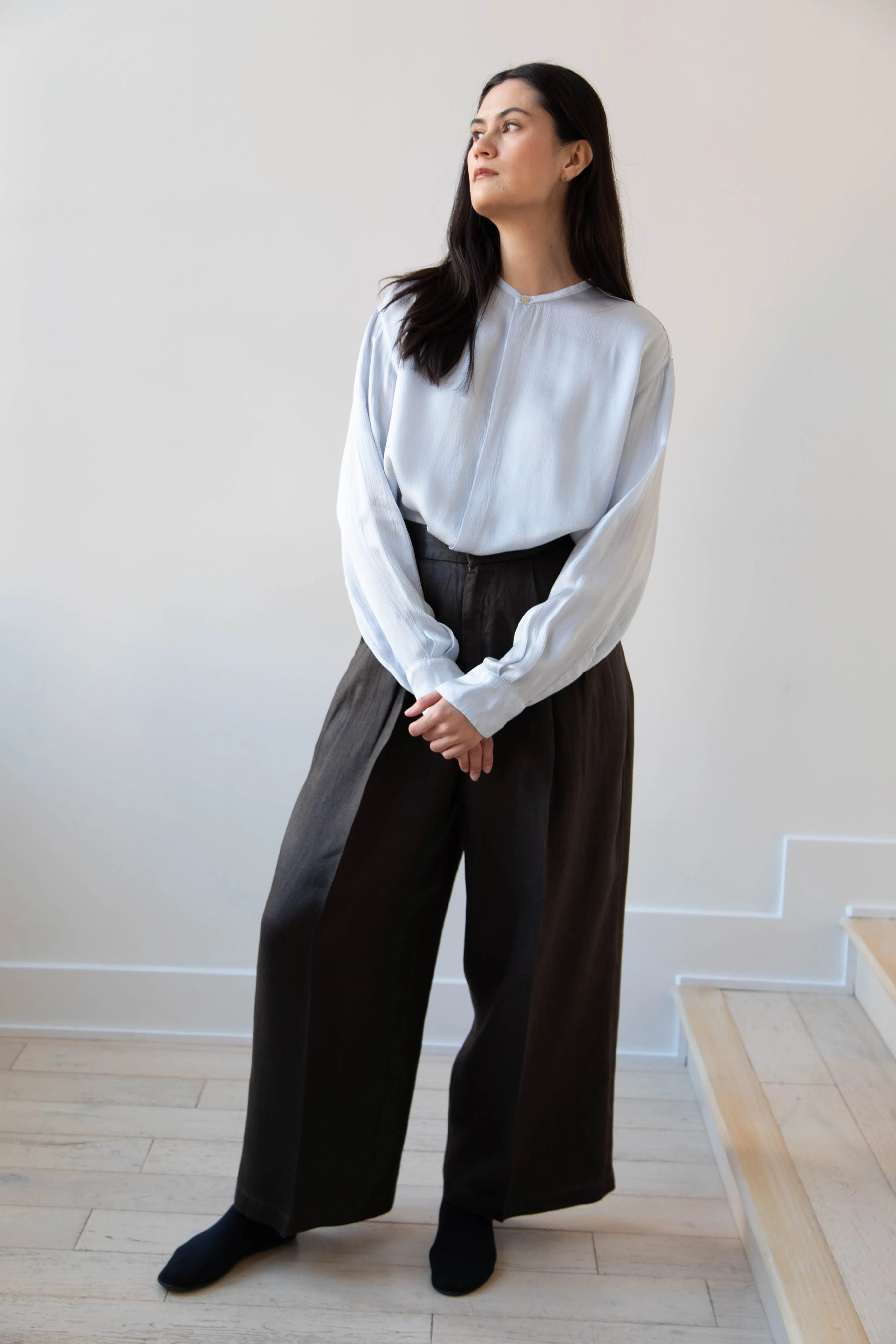 Barena Venezia | Molli Ondina Blouse in Cielo Blue