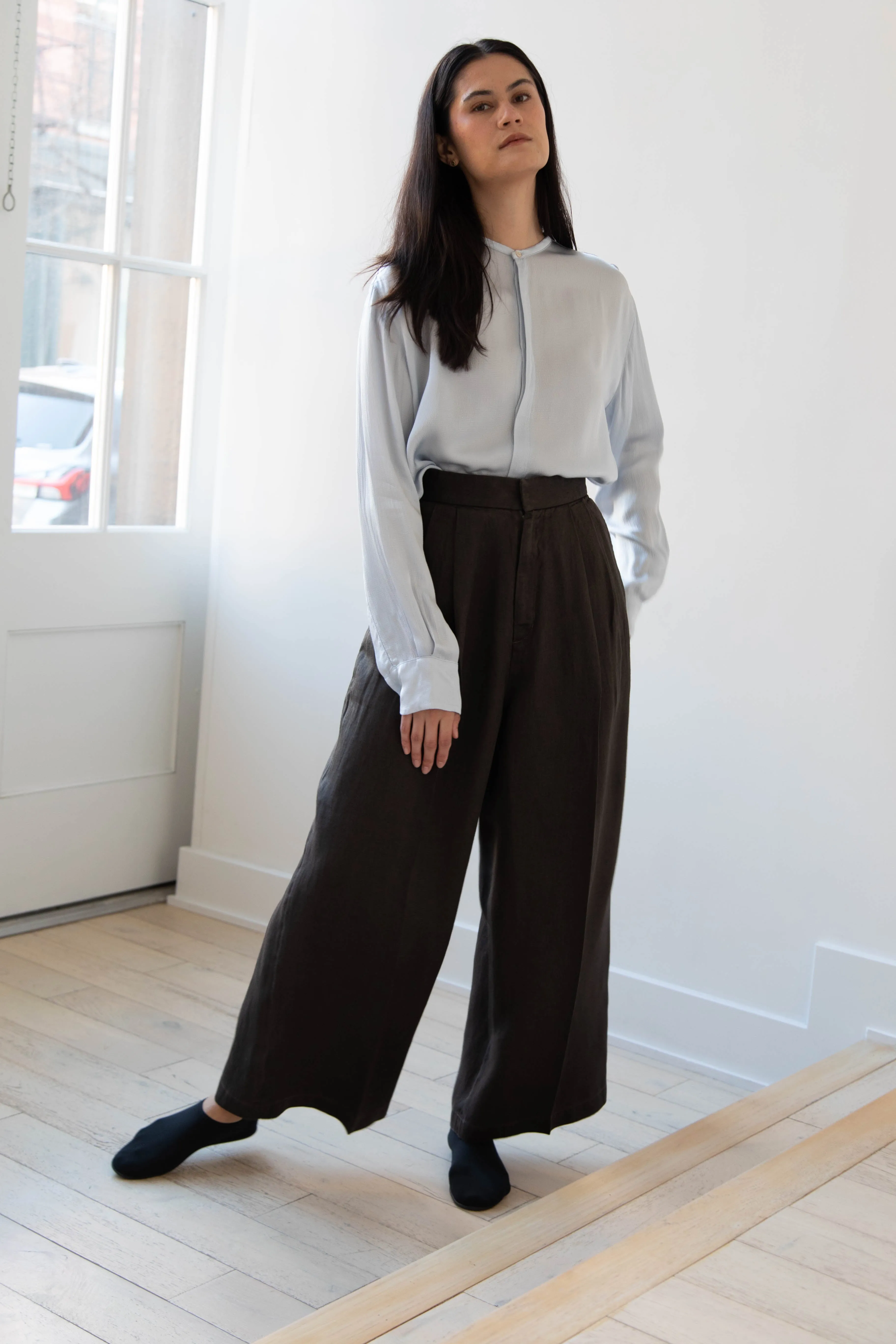Barena Venezia | Molli Ondina Blouse in Cielo Blue