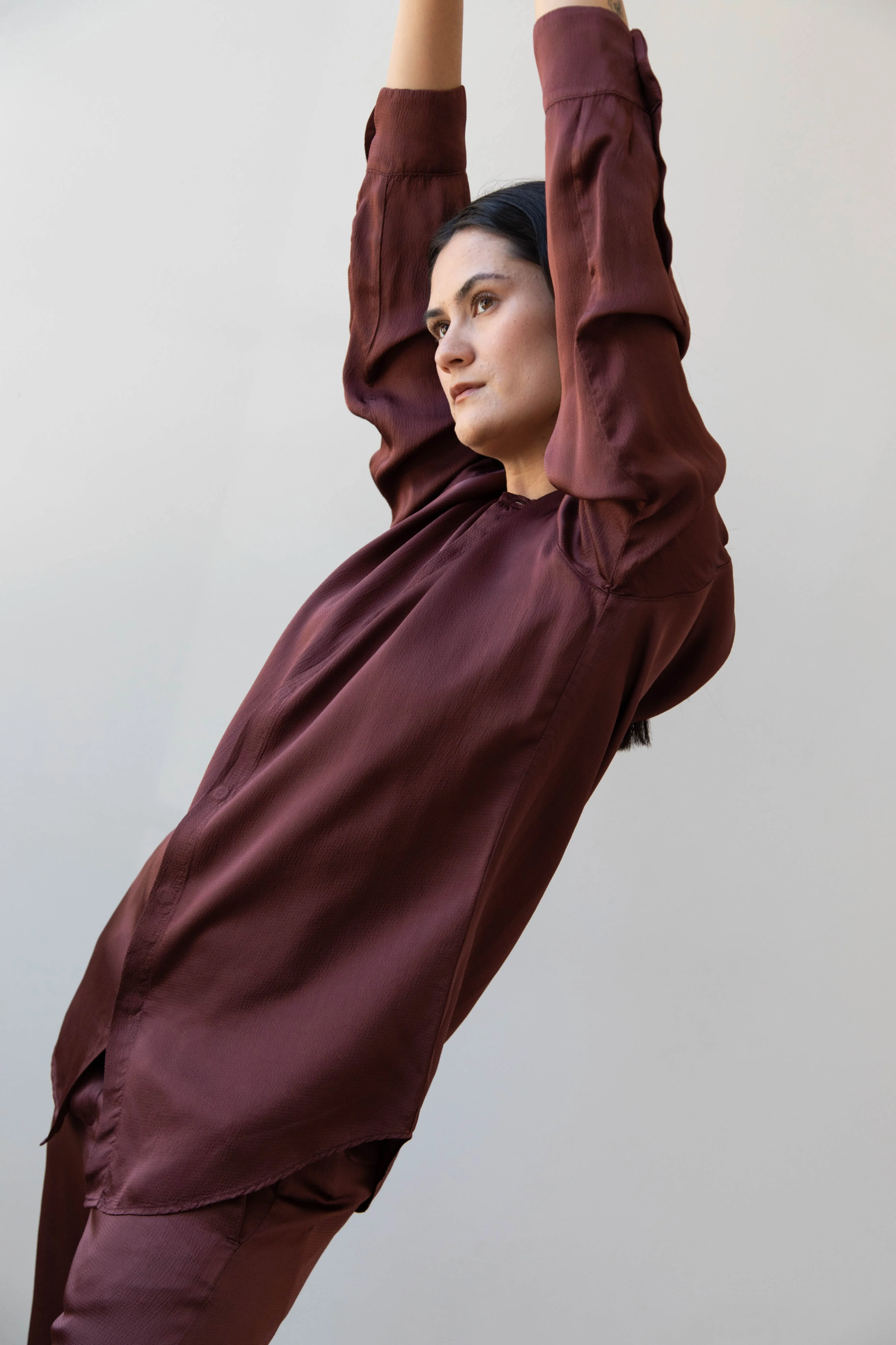 Barena Venezia | Molli Ondina Blouse in Vino