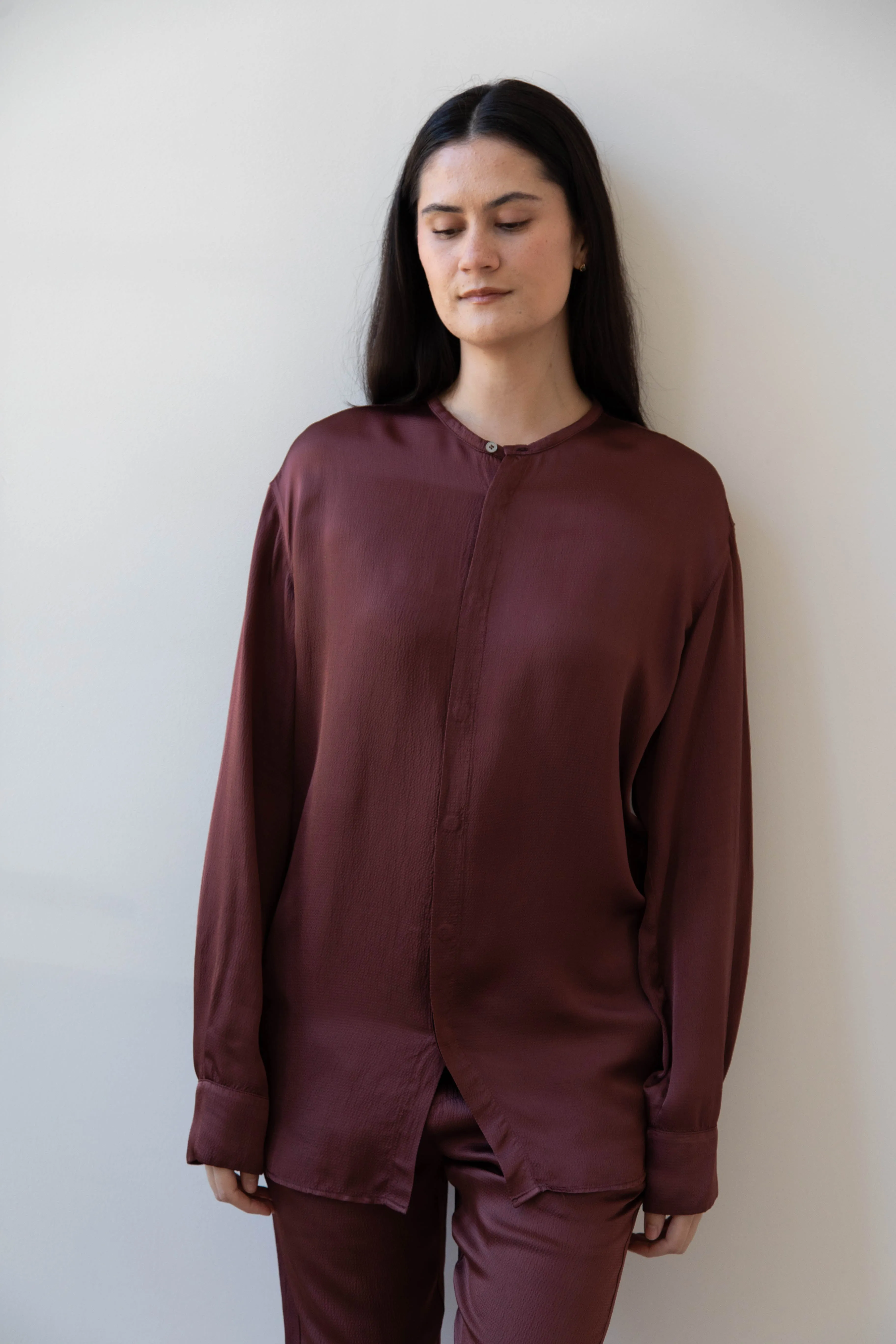 Barena Venezia | Molli Ondina Blouse in Vino