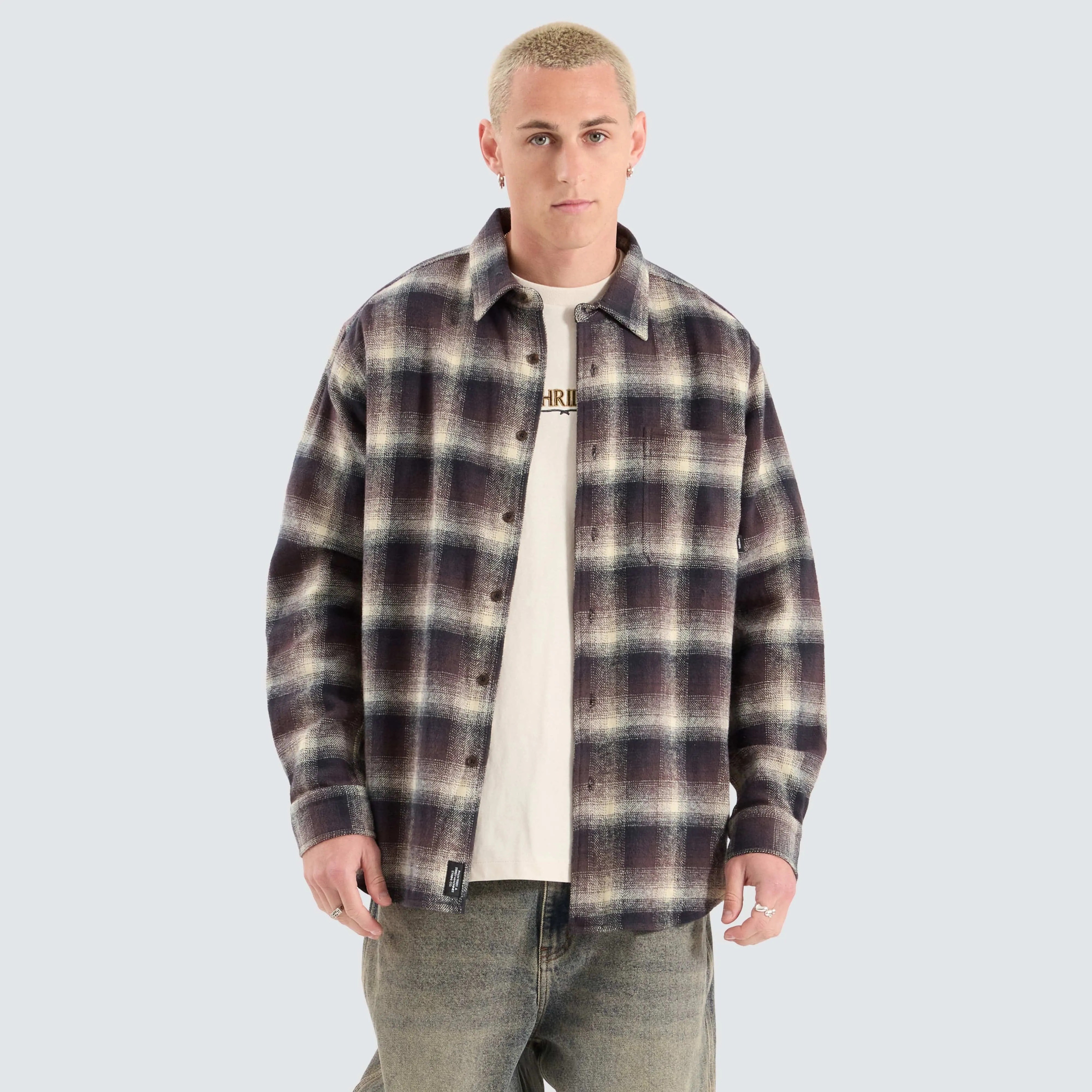 Barrio Long Sleeve Shirt Purple
