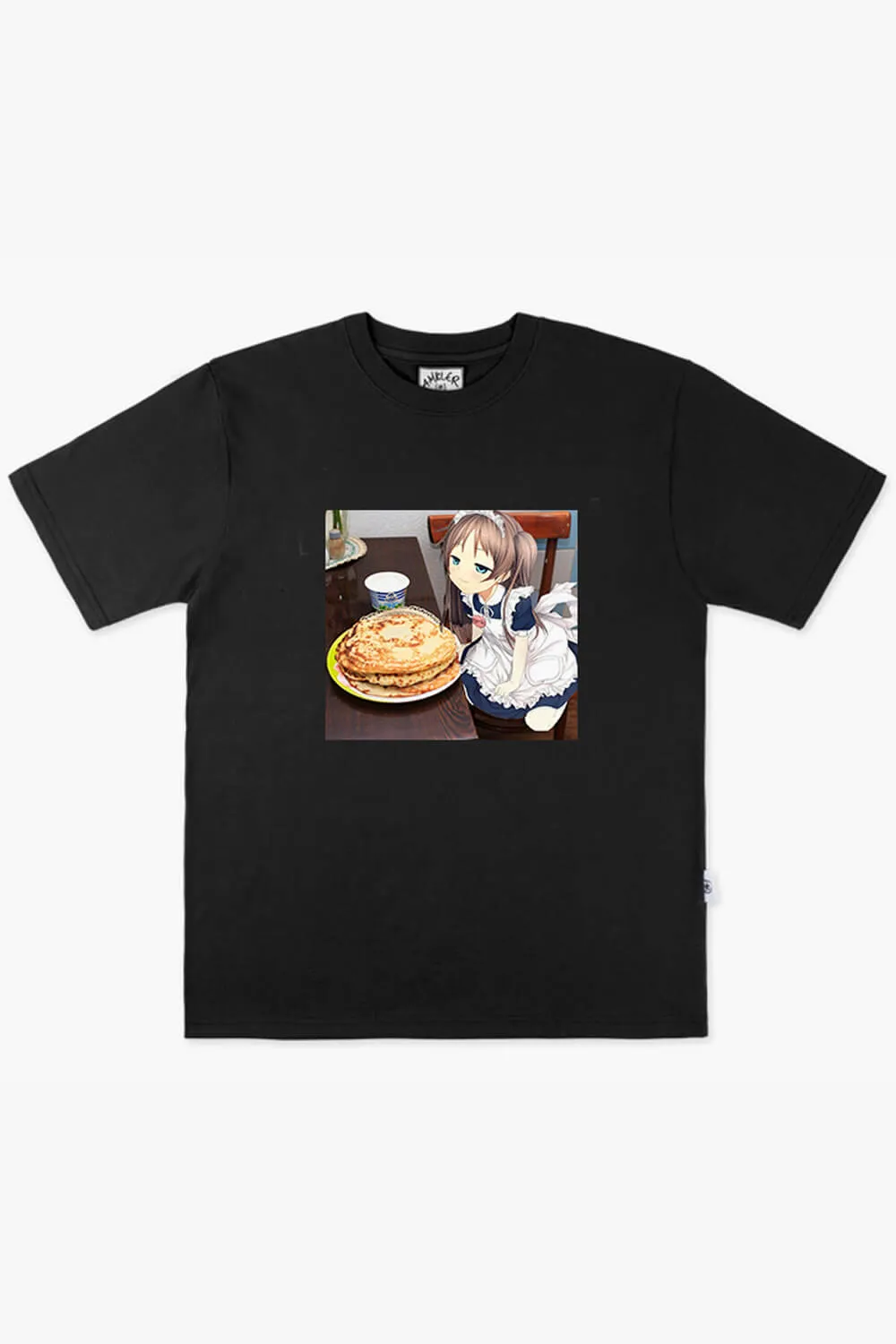 benpaolv Anime Aesthetic Pancake Cat Neko Anime Girl T-Shirt