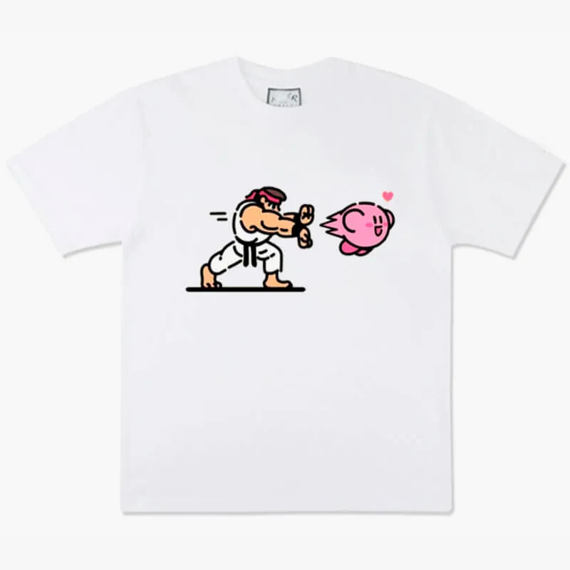 benpaolv Arcade Kid Aesthetic T-Shirt Kirby Hadouken