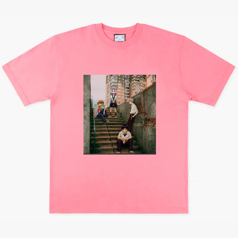 benpaolv Dullcore Aesthetic Evangelion Characters Anime T-Shirt