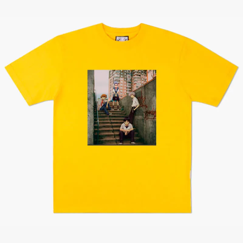 benpaolv Dullcore Aesthetic Evangelion Characters Anime T-Shirt