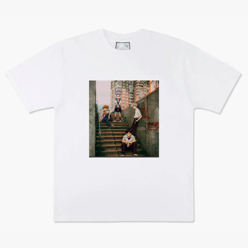 benpaolv Dullcore Aesthetic Evangelion Characters Anime T-Shirt