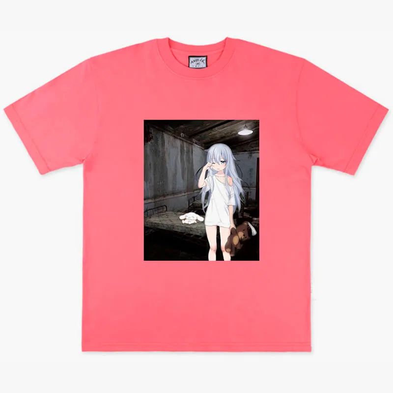 benpaolv Dullcore Aesthetic Sleepy Kawaii Anime Girl T-Shirt