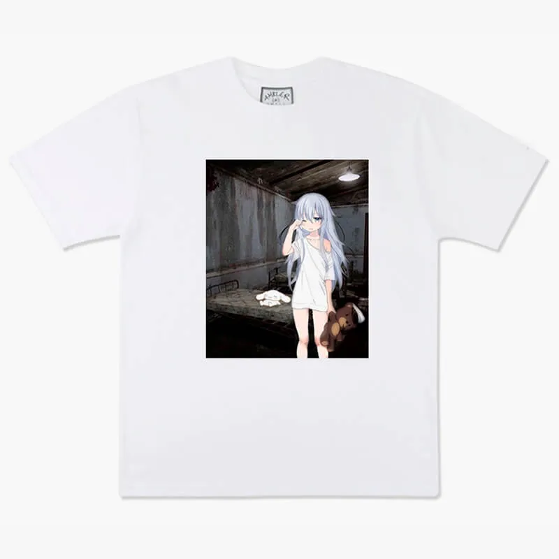 benpaolv Dullcore Aesthetic Sleepy Kawaii Anime Girl T-Shirt