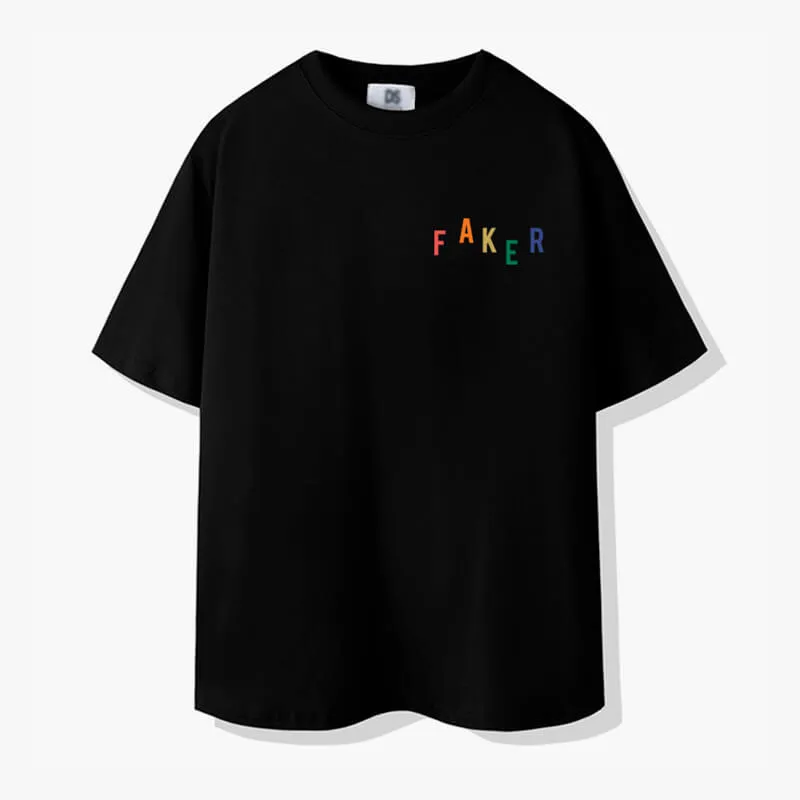 benpaolv Indie Aesthetic Colored Letters Faker T-Shirt