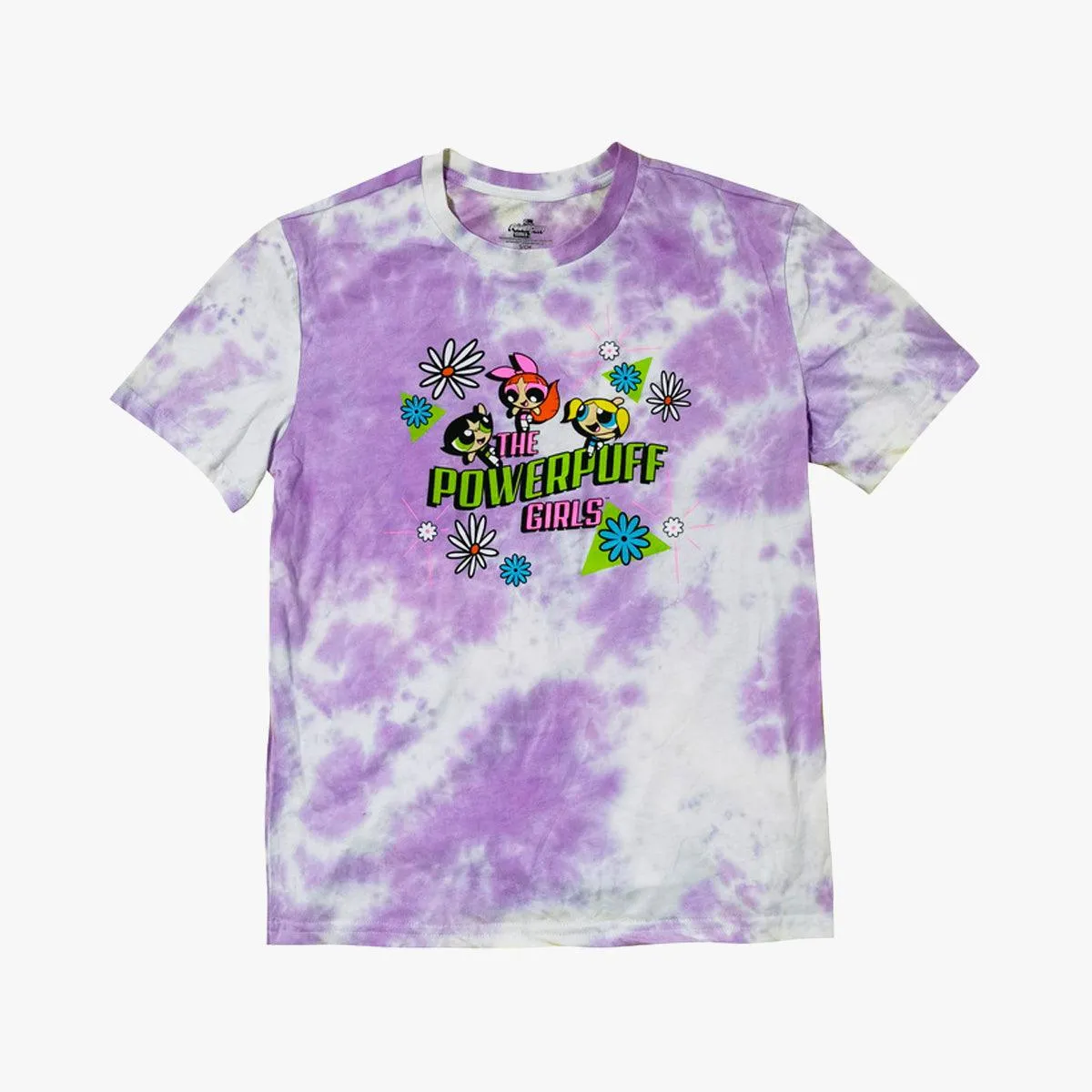 benpaolv Powerpuff Girls Tie Dye Purple T-Shirt