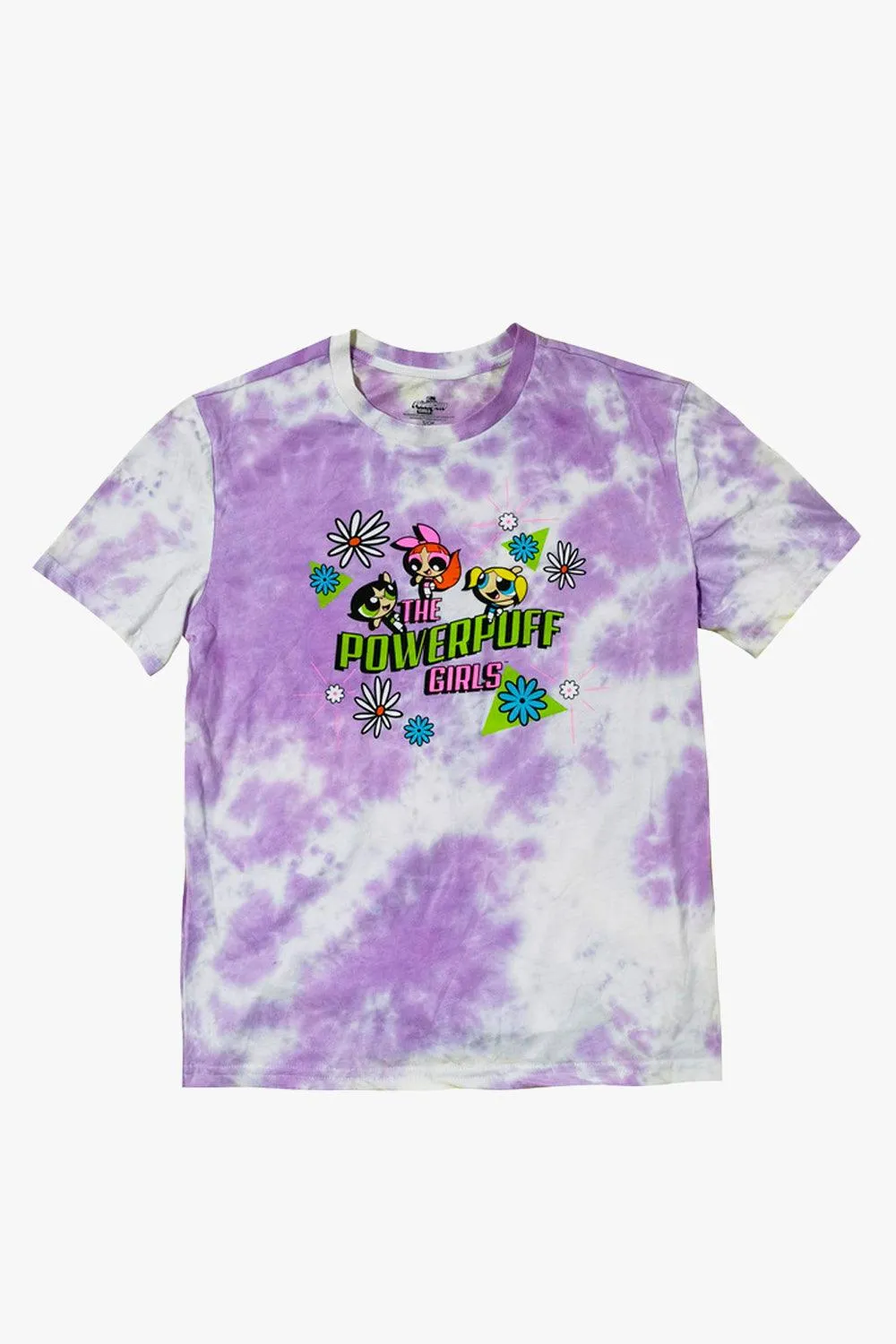 benpaolv Powerpuff Girls Tie Dye Purple T-Shirt