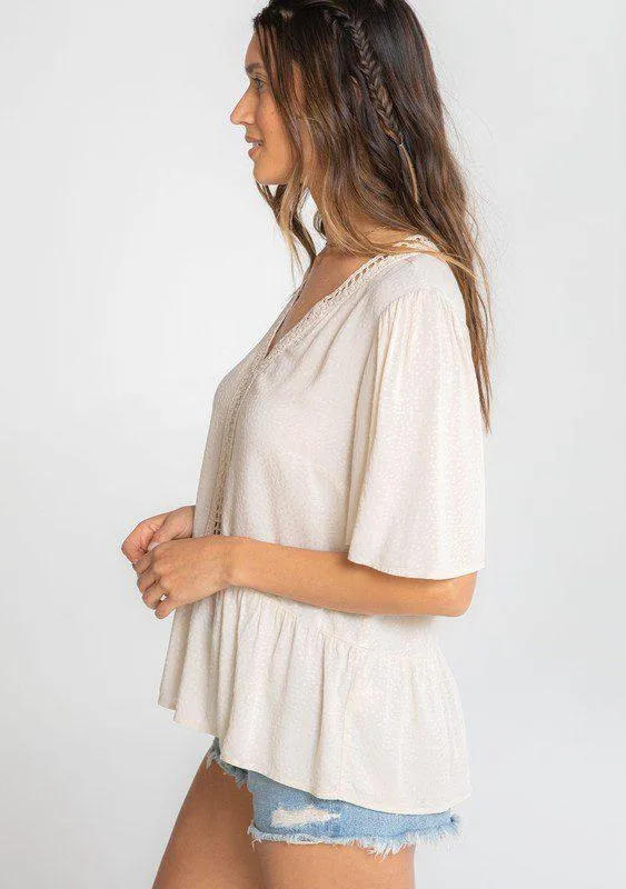Boho Subtle Dot Top