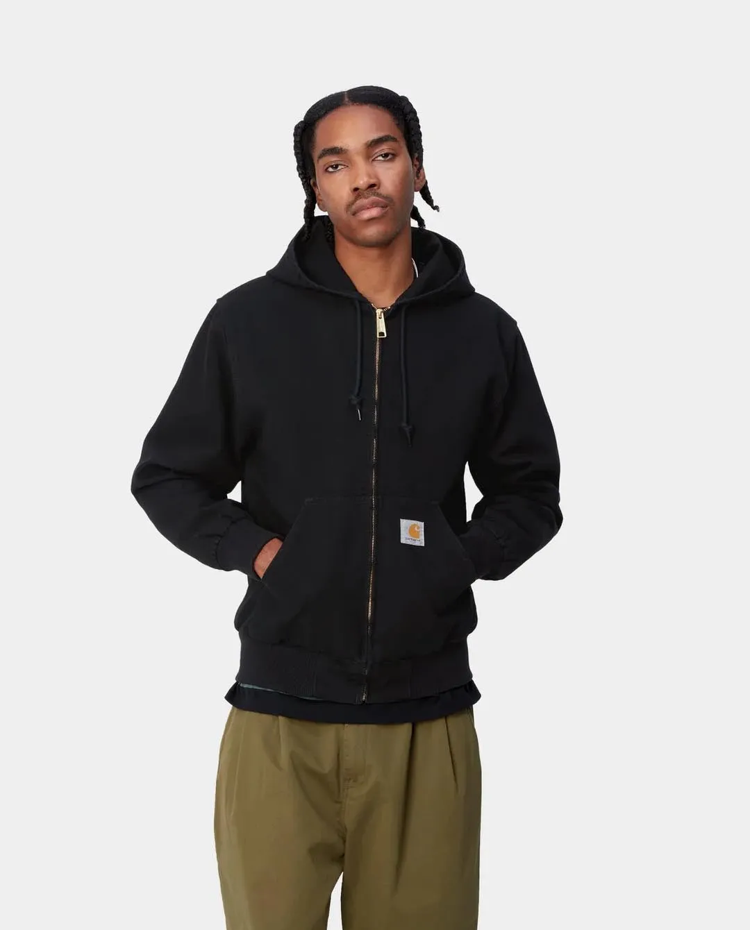 Carhartt WIP - Active Jacket - Black Aged Canvas