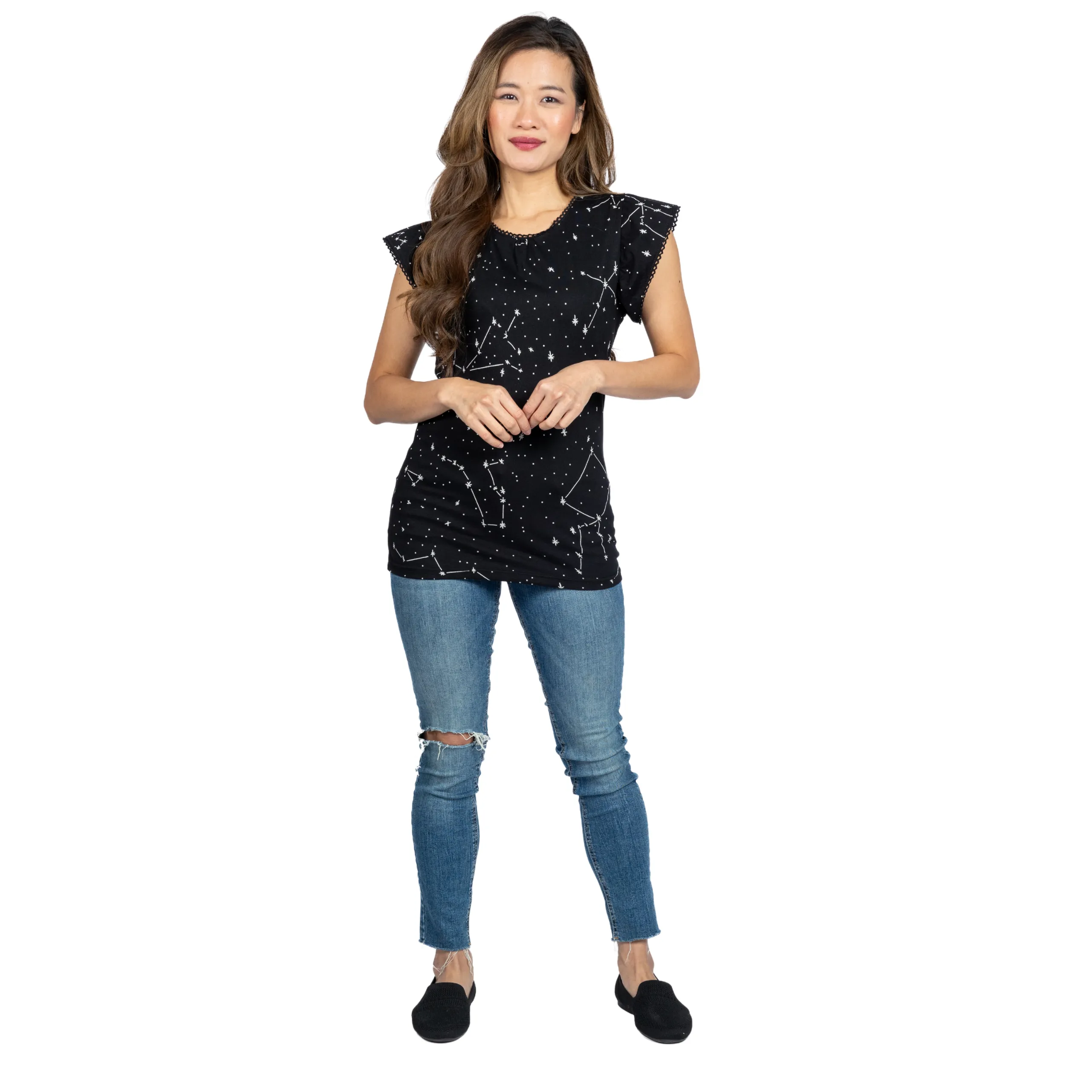 Constellations Glow-in-the-Dark Top