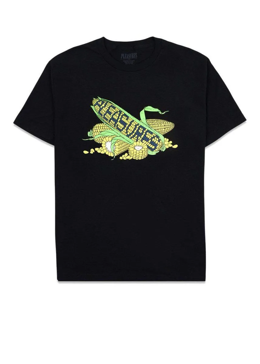 corn t-shirt - Black