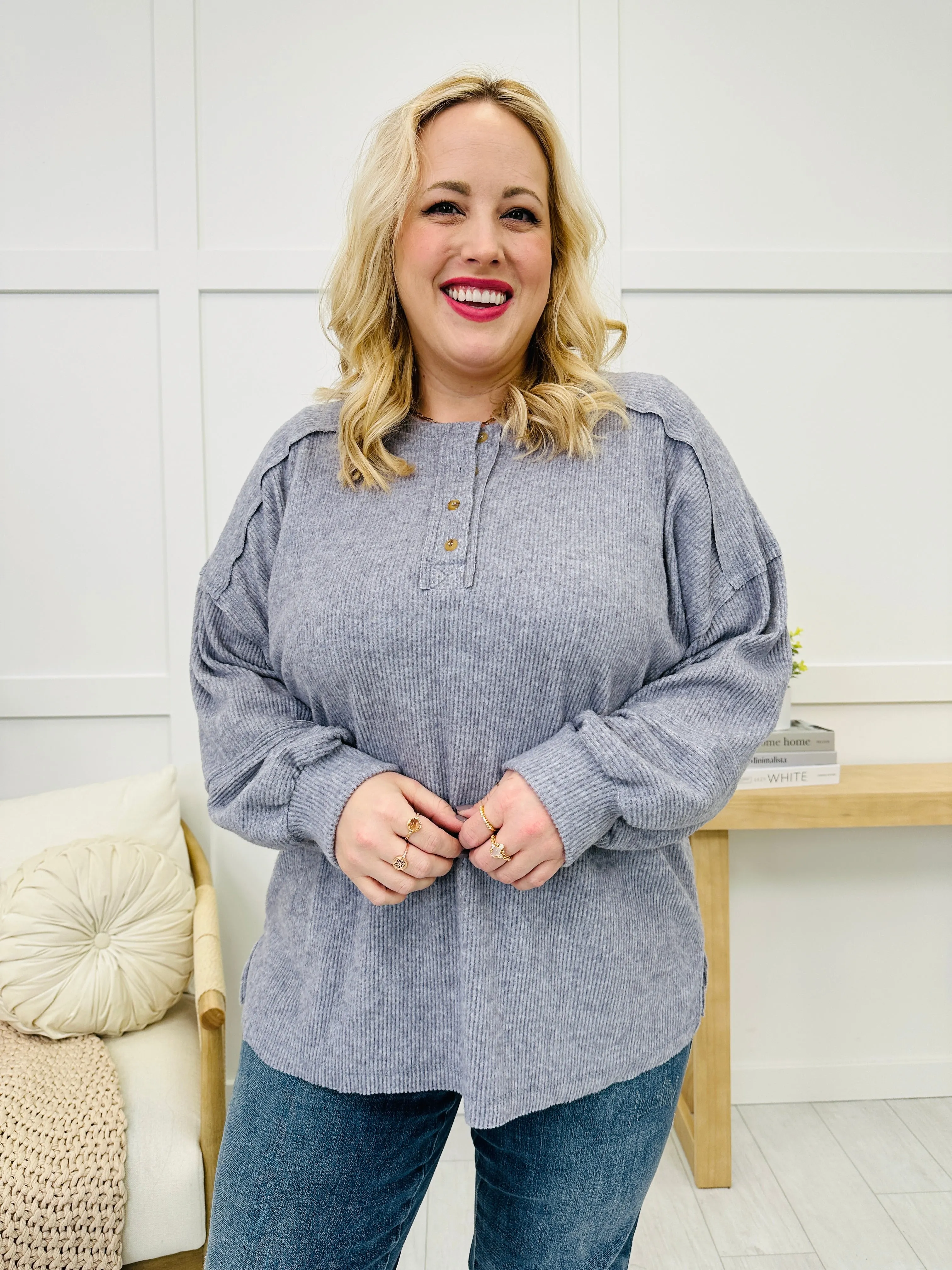 DOORBUSTER! Effortless Essentials Sweater- Multiple Colors!