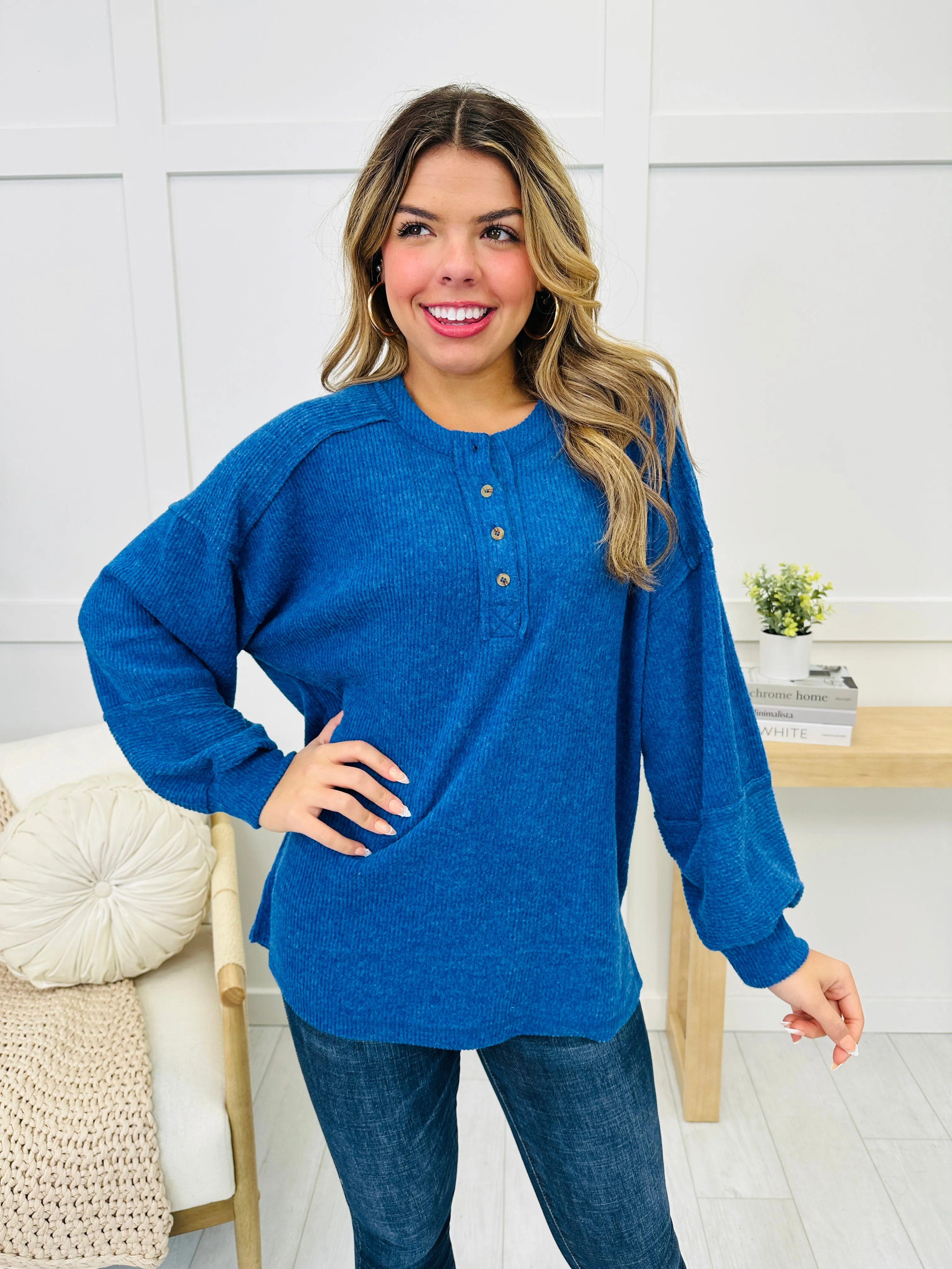 DOORBUSTER! Effortless Essentials Sweater- Multiple Colors!