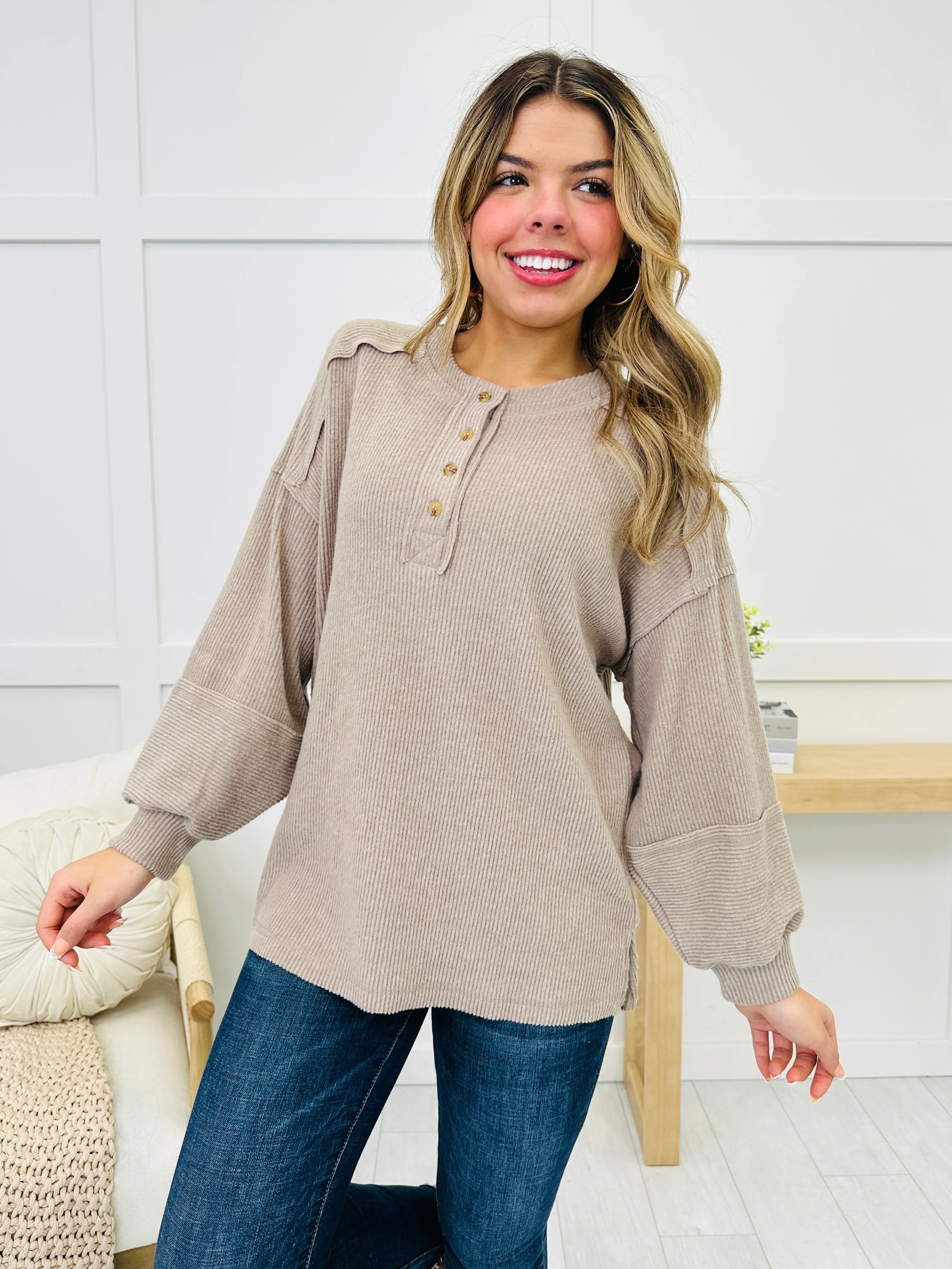 DOORBUSTER! Effortless Essentials Sweater- Multiple Colors!