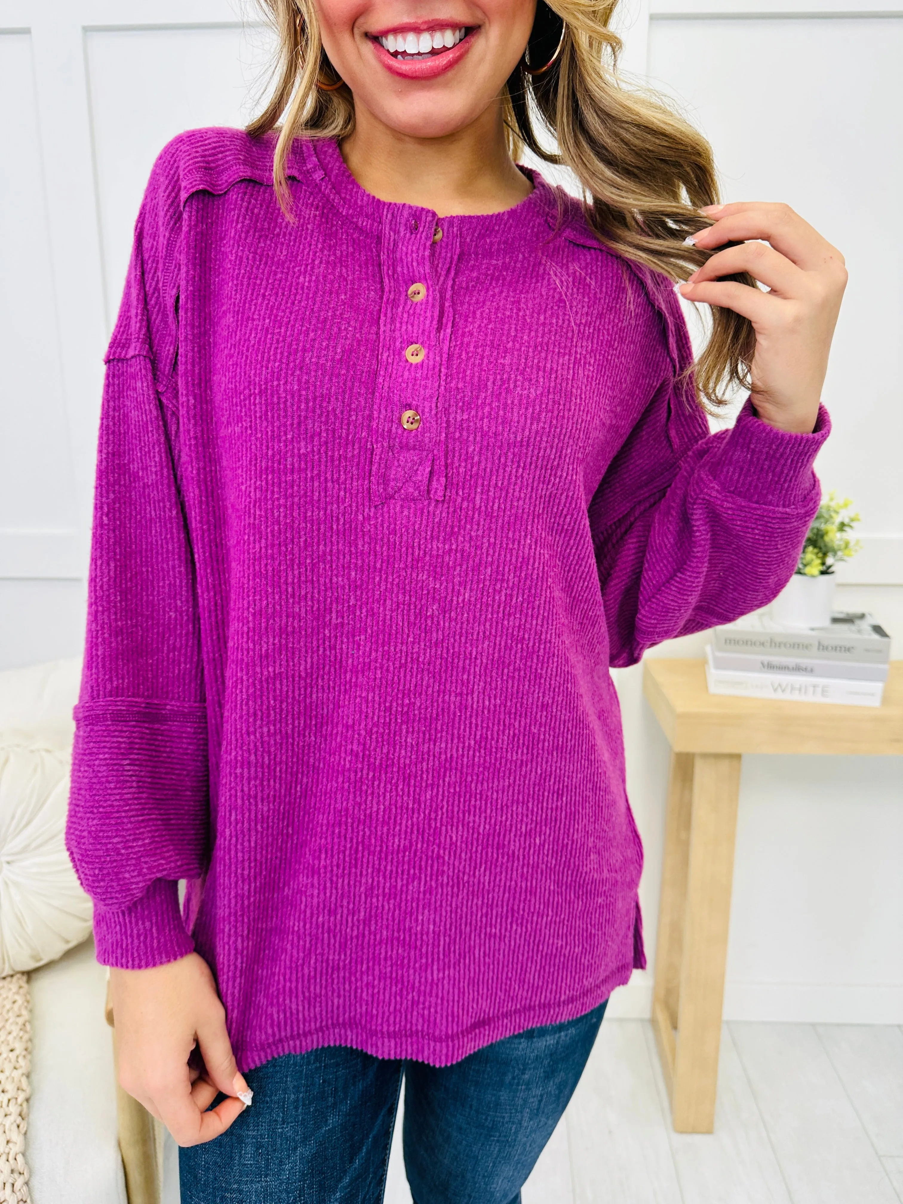DOORBUSTER! Effortless Essentials Sweater- Multiple Colors!
