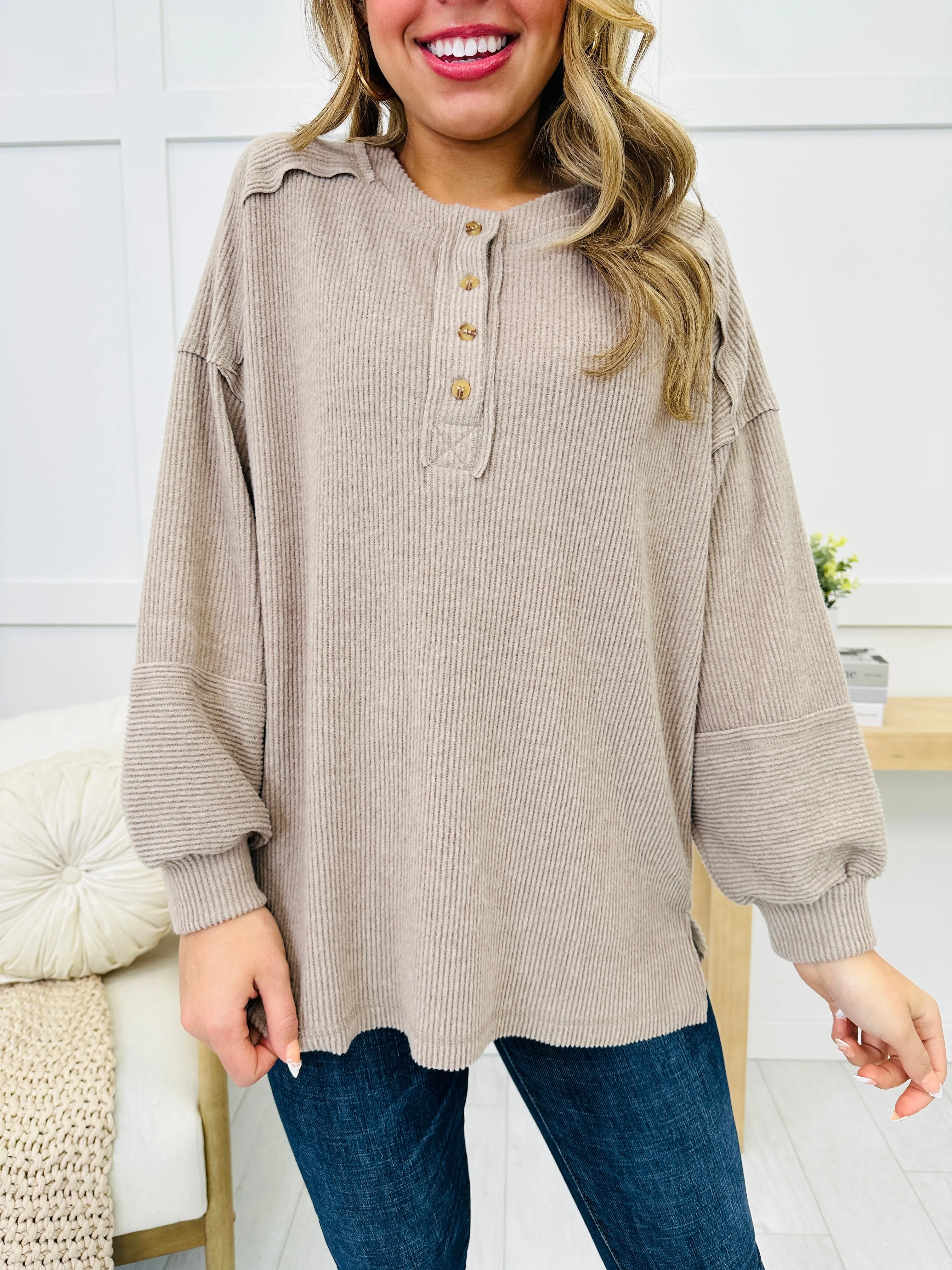 DOORBUSTER! Effortless Essentials Sweater- Multiple Colors!