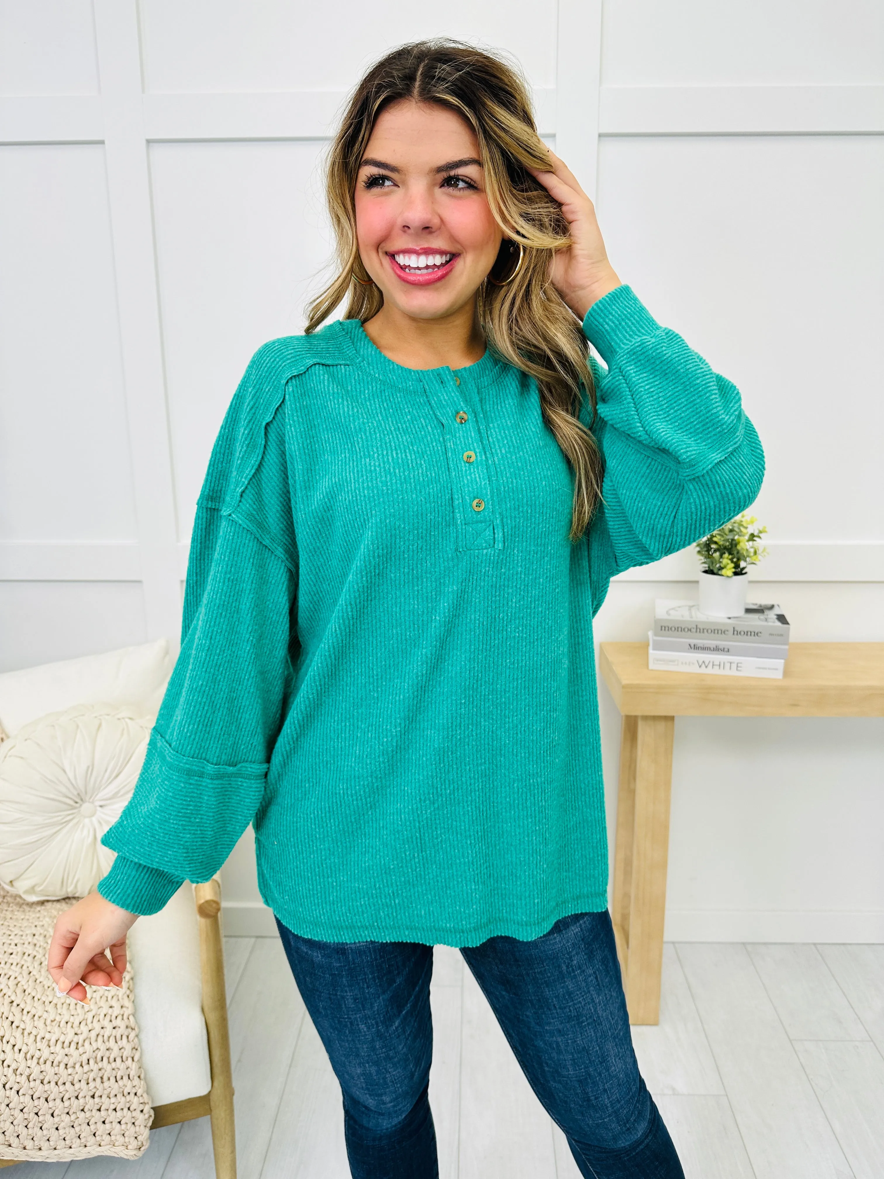 DOORBUSTER! Effortless Essentials Sweater- Multiple Colors!