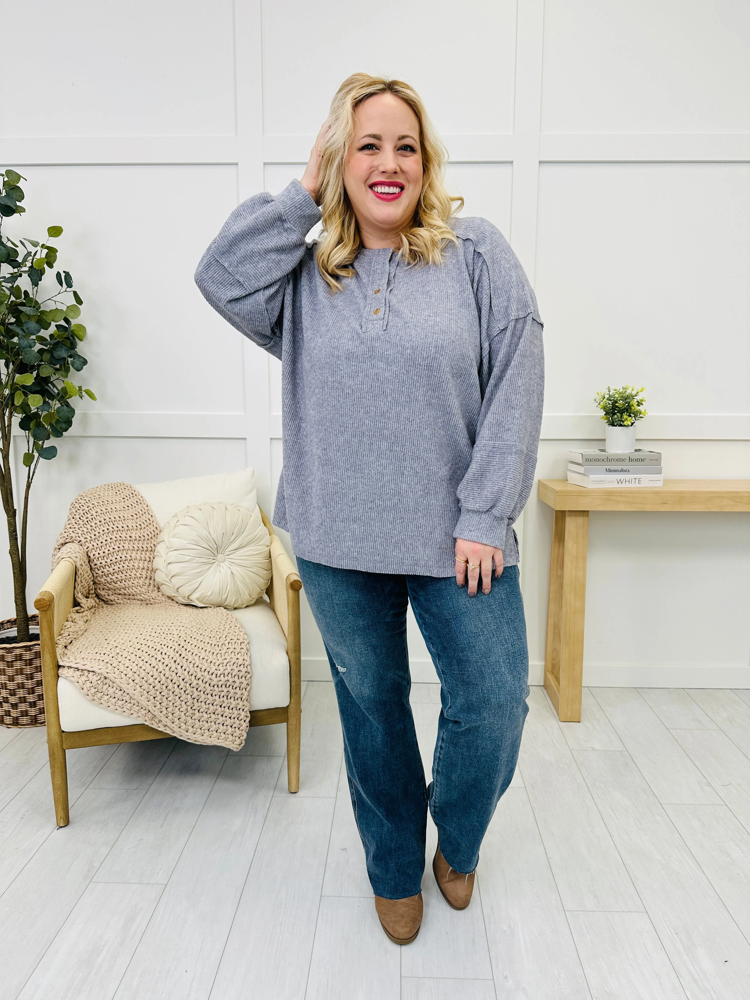 DOORBUSTER! Effortless Essentials Sweater- Multiple Colors!