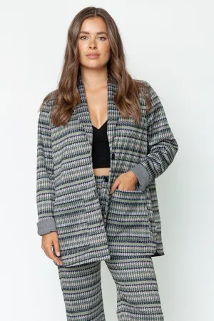Driving Jacket - Houndstooth