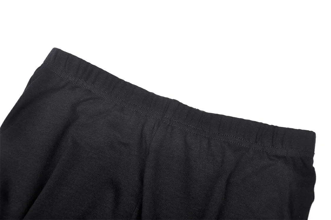 Edgy Black Lace-Up Flare Pants with Chain Detail