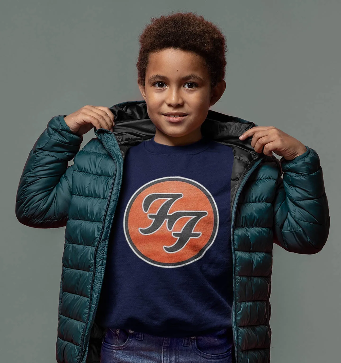 Foo Fighters Kids Sweatshirt: FF Logo
